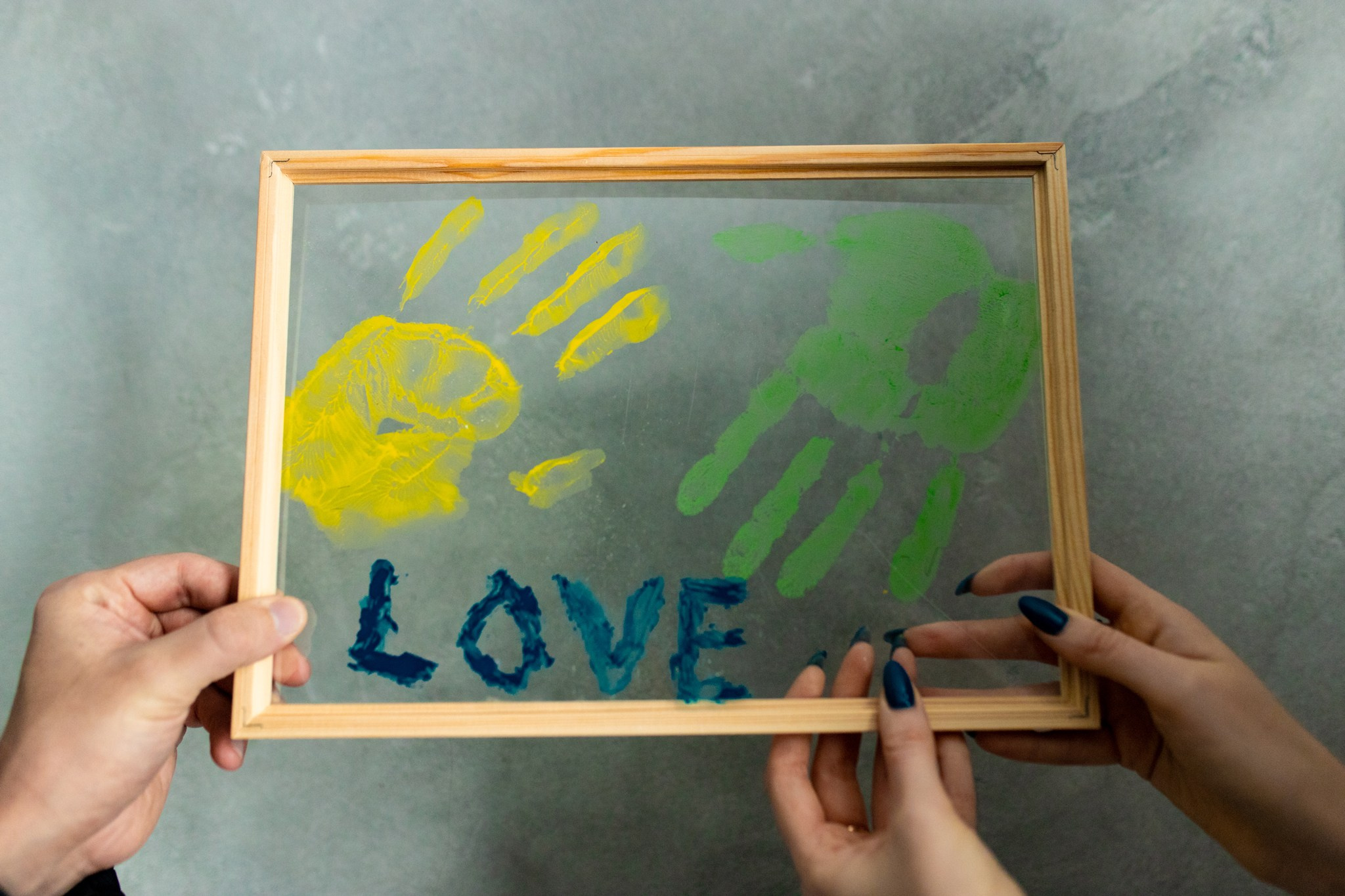 Юлия и Андрей. Идея с красками. Фотограф Белгород