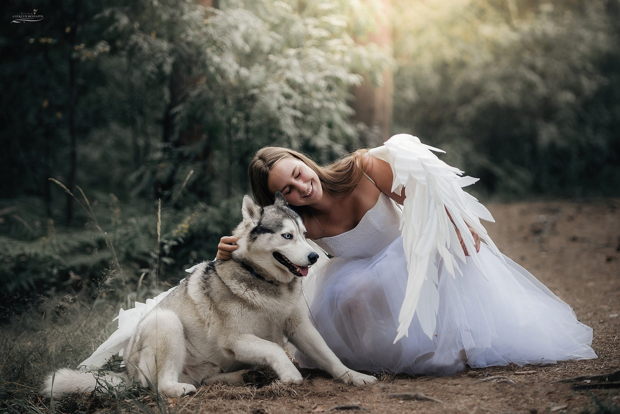Фотосессия с собакой в дубне и талдоме