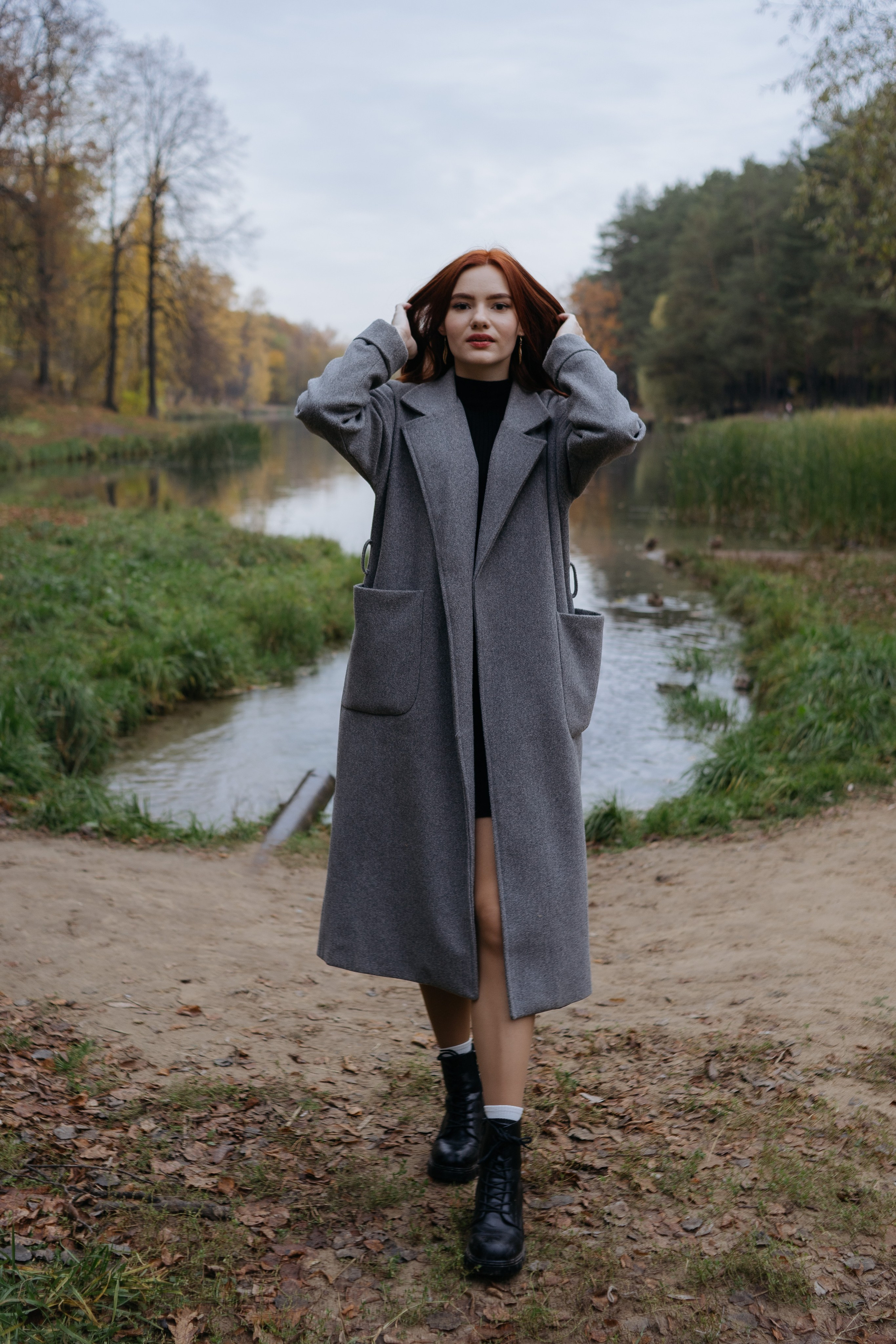 Осенняя прогулочная фотосессия — Лиза. Ксю Галиасфарова — Фотограф Казань