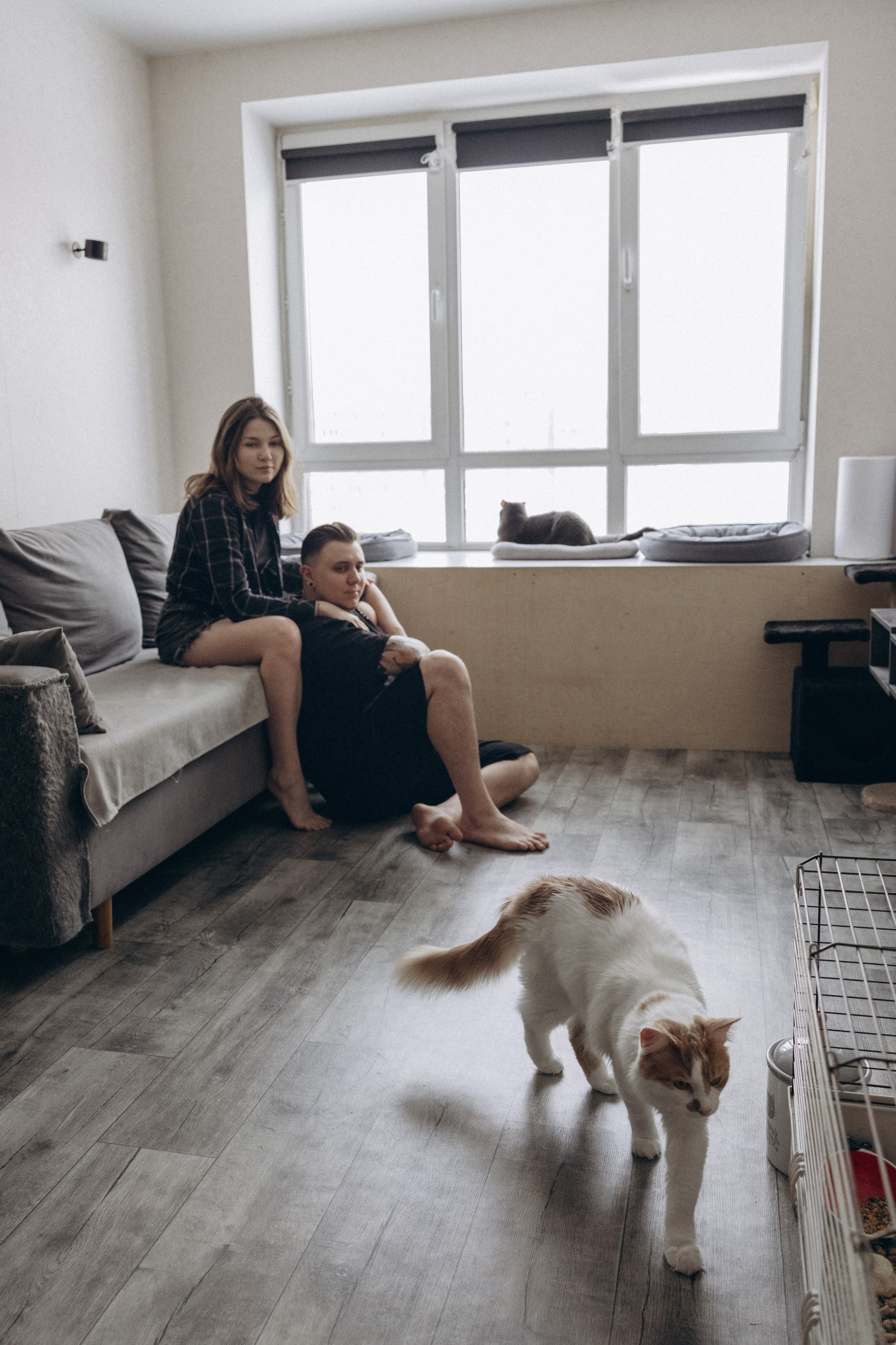 Домашняя lovestory. Семейный фотограф в Санкт-Петербурге Екатерина Васильева