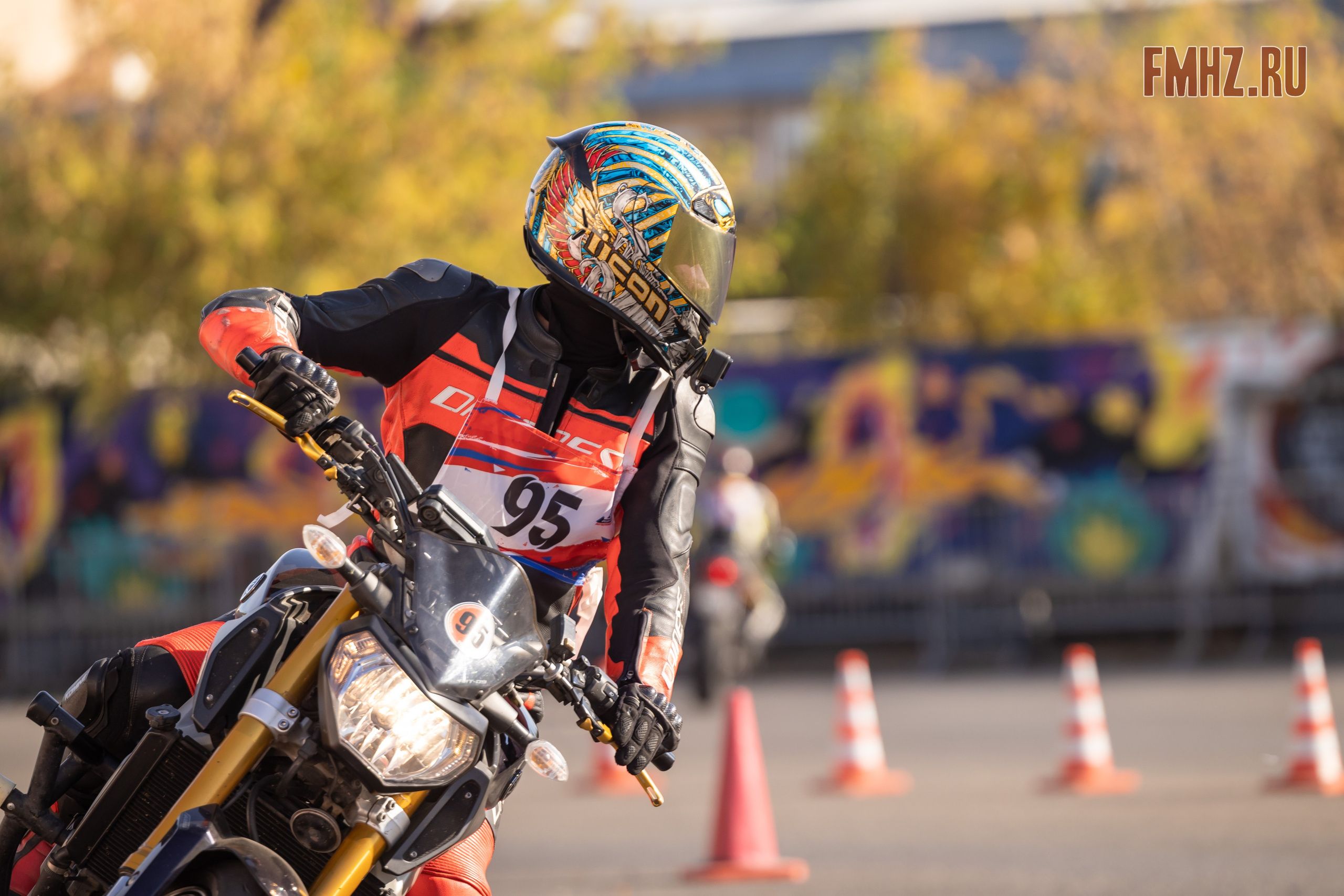 Соревнования по мотоджимхане на площадке Мосгортранс 15.09.2024. Фотограф Владимир Охрименко