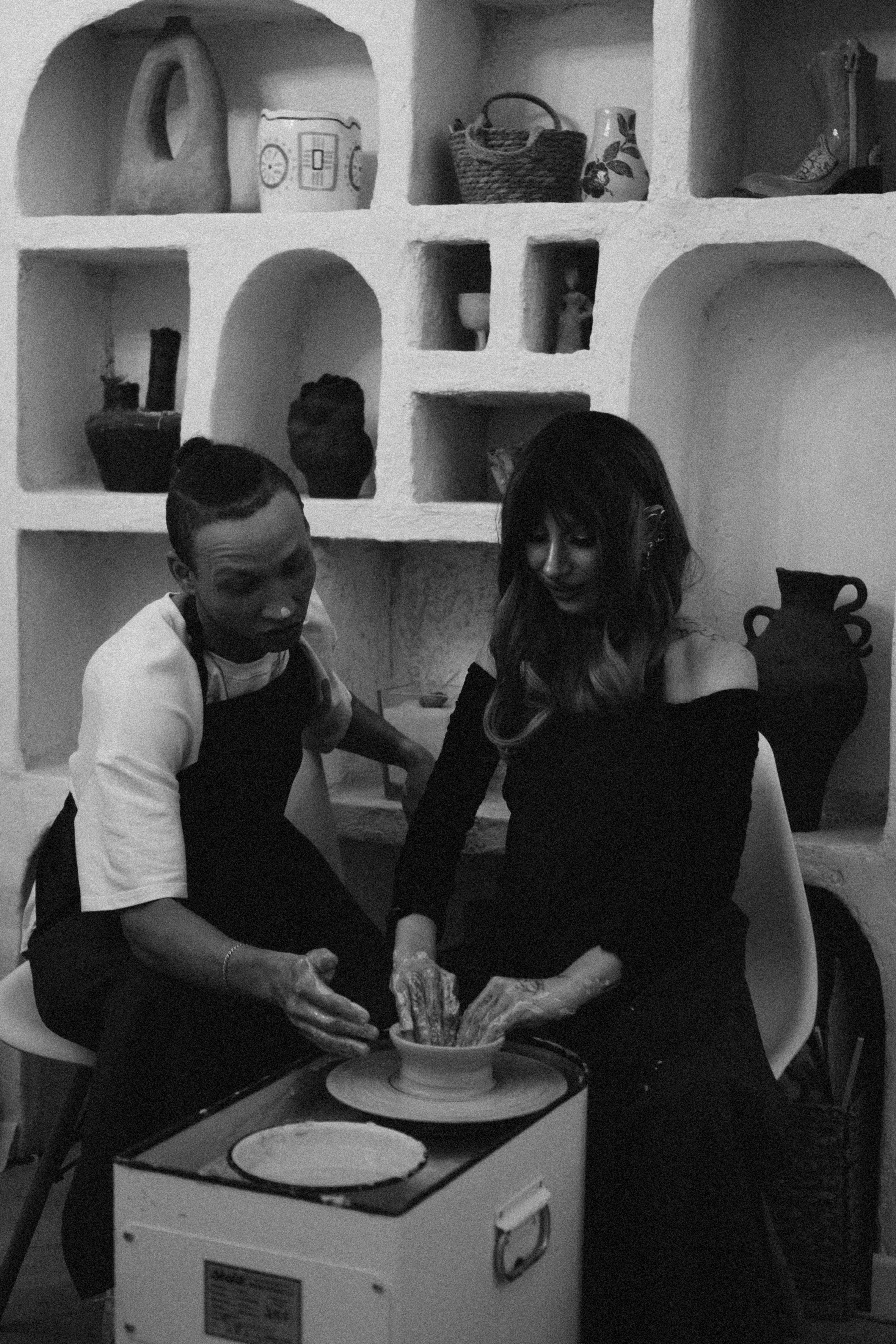 СВИДАНИЕ В ГОНЧАРНОЙ МАСТЕРСКОЙ. Профессиональный фотограф, Санкт-Петербург — Виктория Богомолова