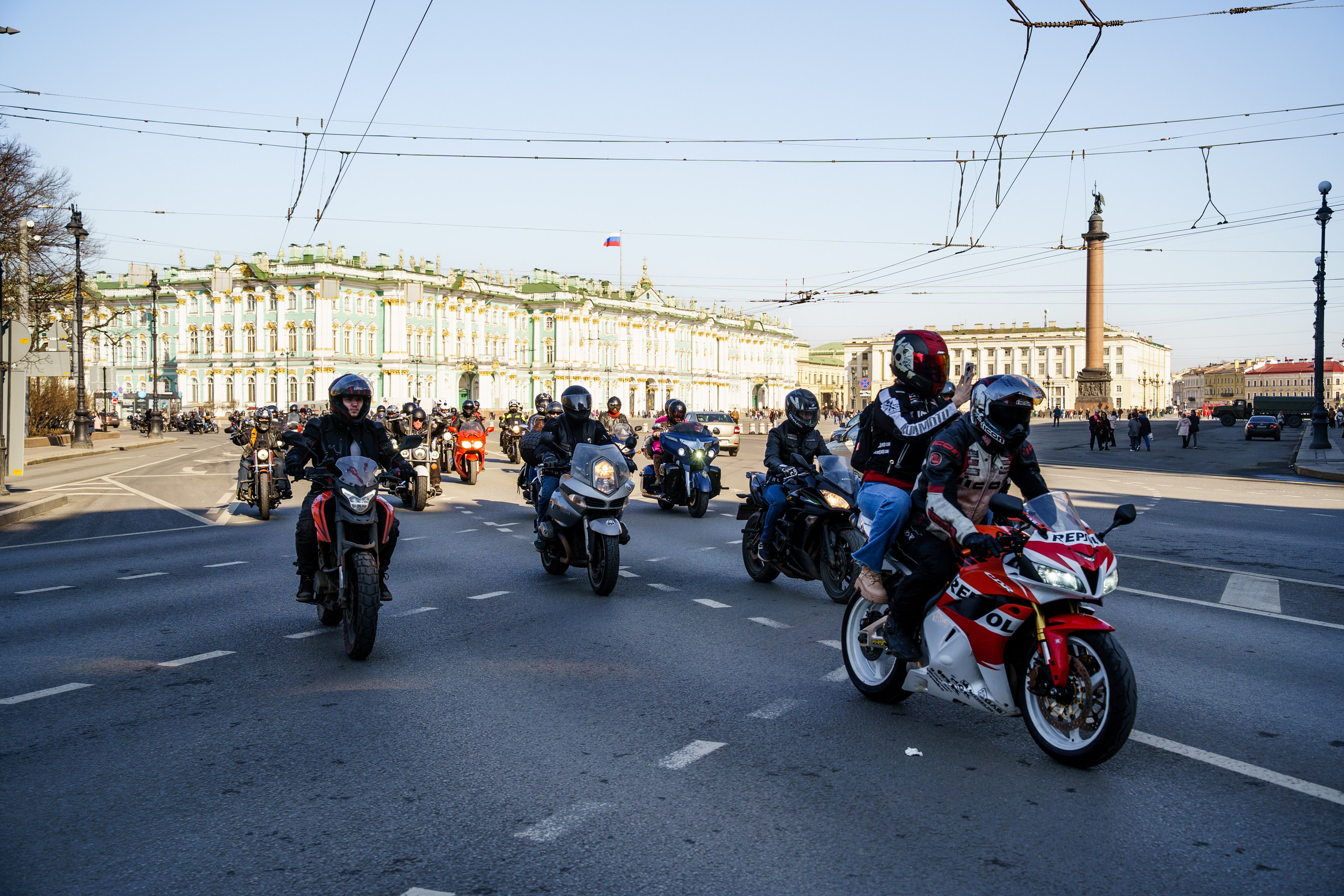 Прохват мотоклуба Norman Riders ч.1. Концертный и репортажный фотограф в Санкт-Петербурге Слава Пахомов