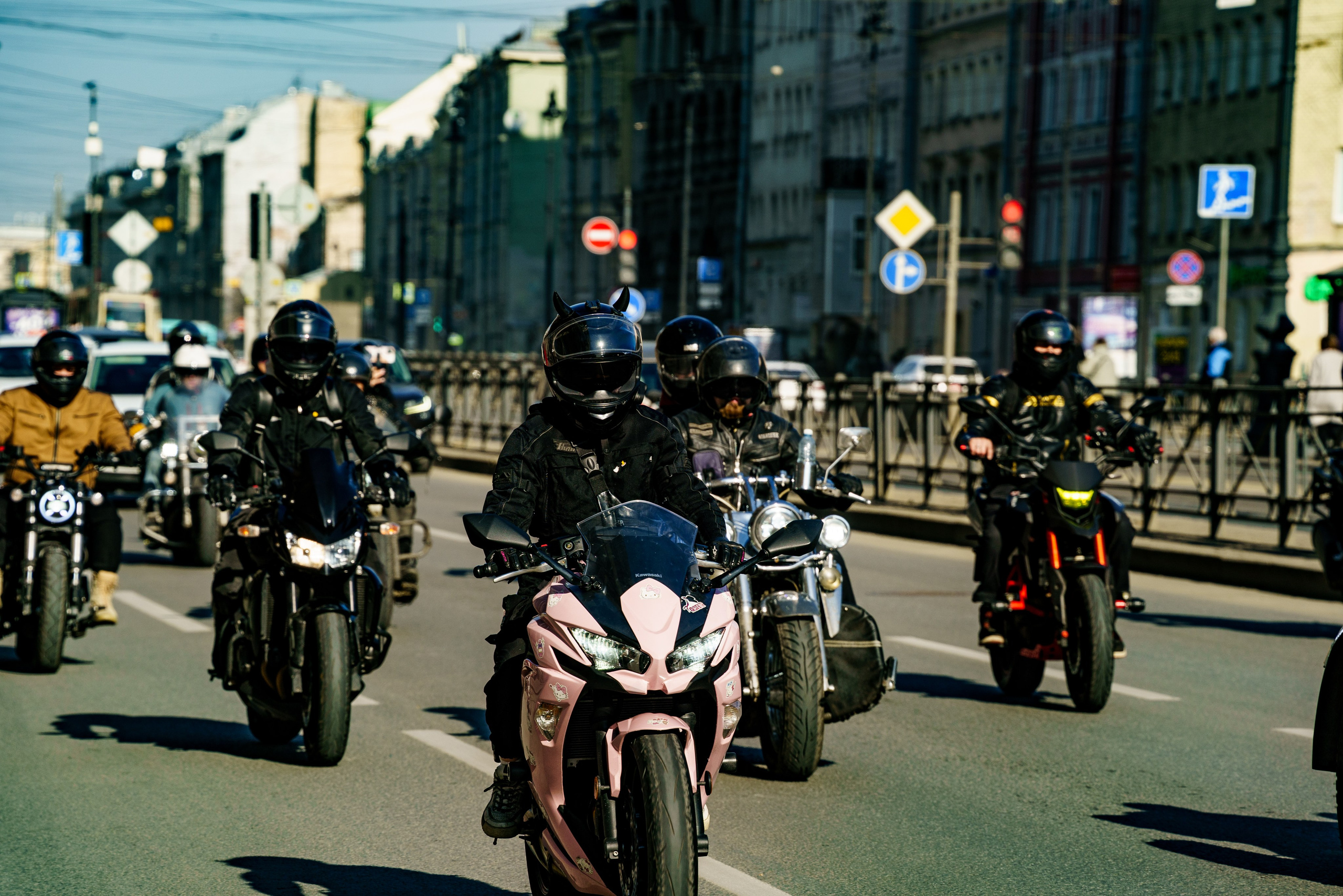 Прохват мотоклуба Norman Riders ч.1. Концертный и репортажный фотограф в Санкт-Петербурге Слава Пахомов