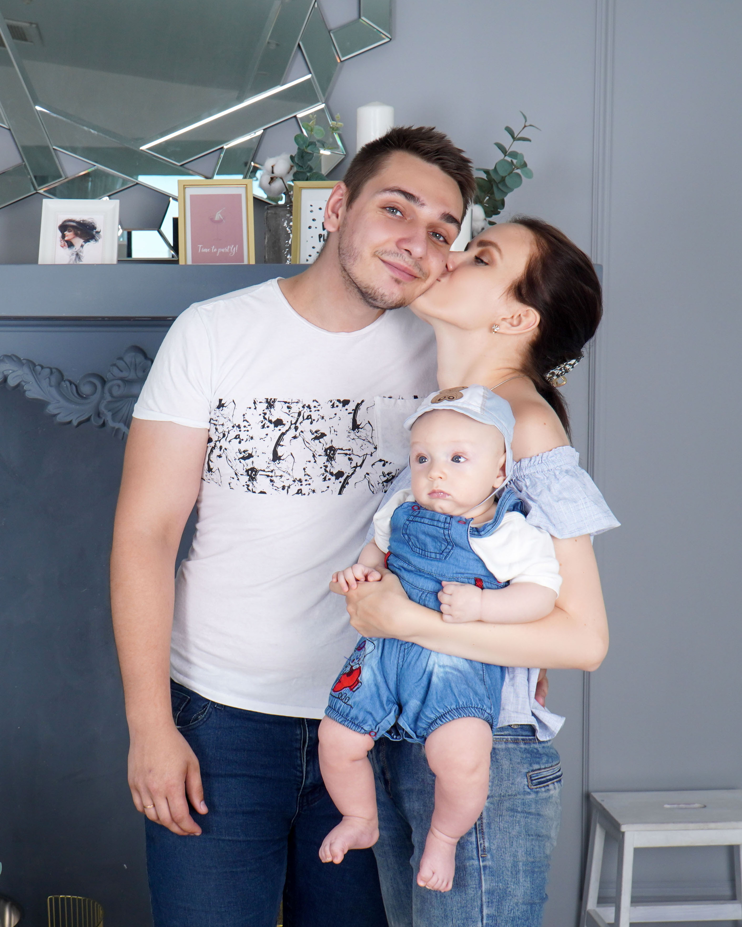 Семья Остапенко. Фотограф и ретушер в городе Ростове-на-Дону Слукина Анна