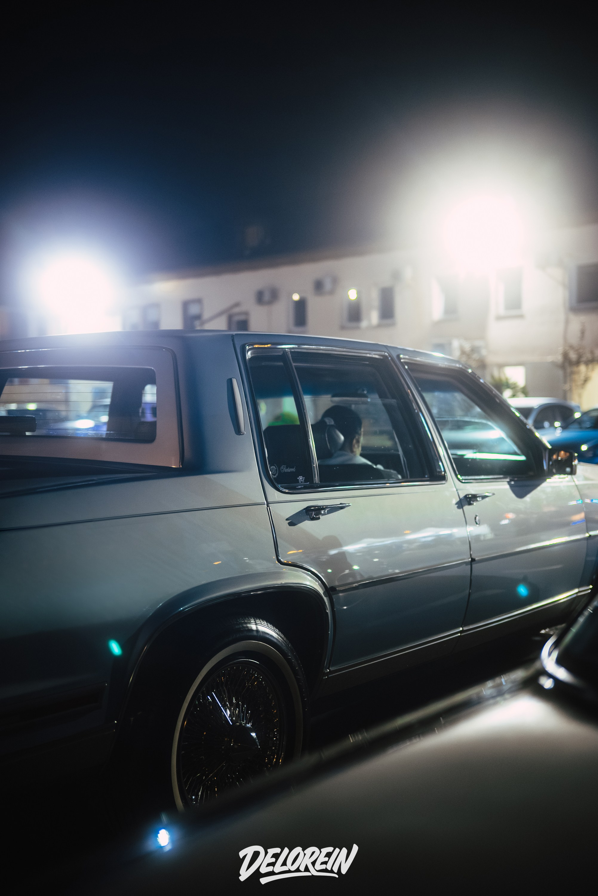 Cadillac Fleetwood небесно голубой. DeLorein