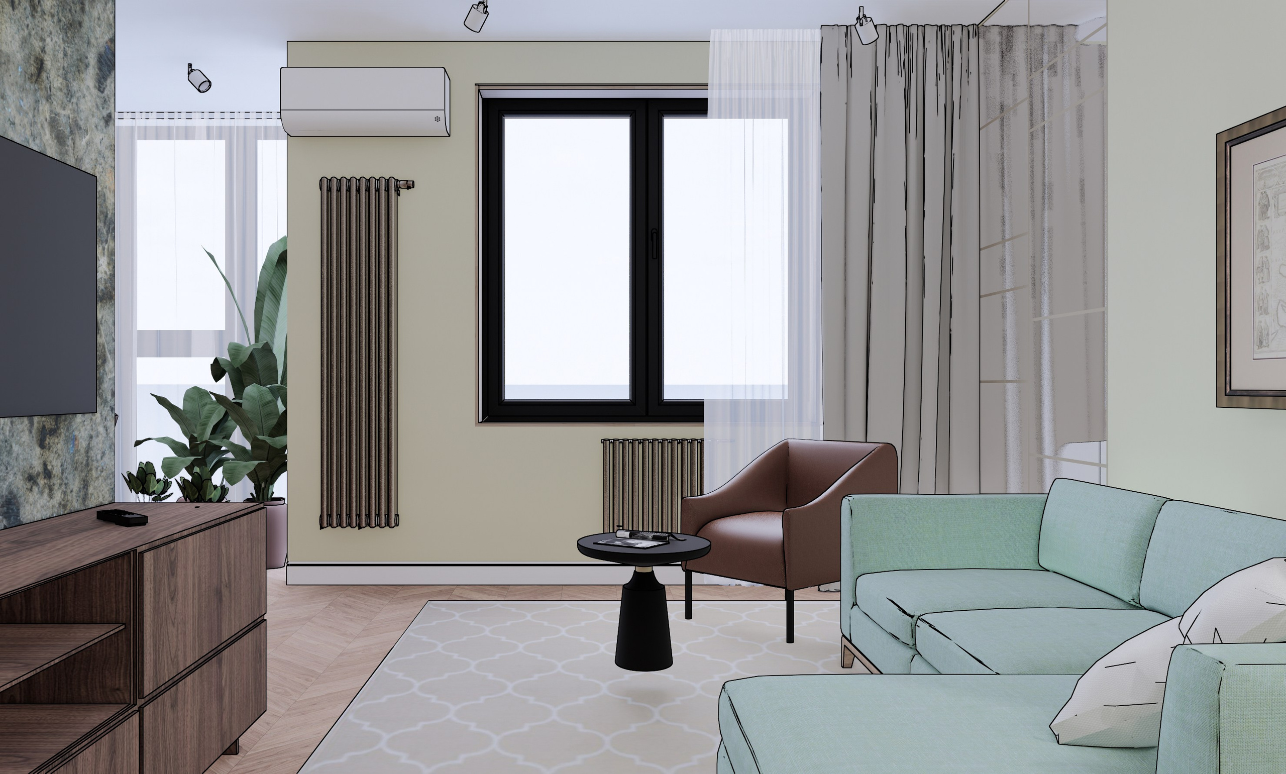 В ПРОЦЕСЕЕ РЕАЛИЗАЦИИ… (КВАРТИРА У МОРЯ). Дизайнер интерьера, Санкт-Петербург