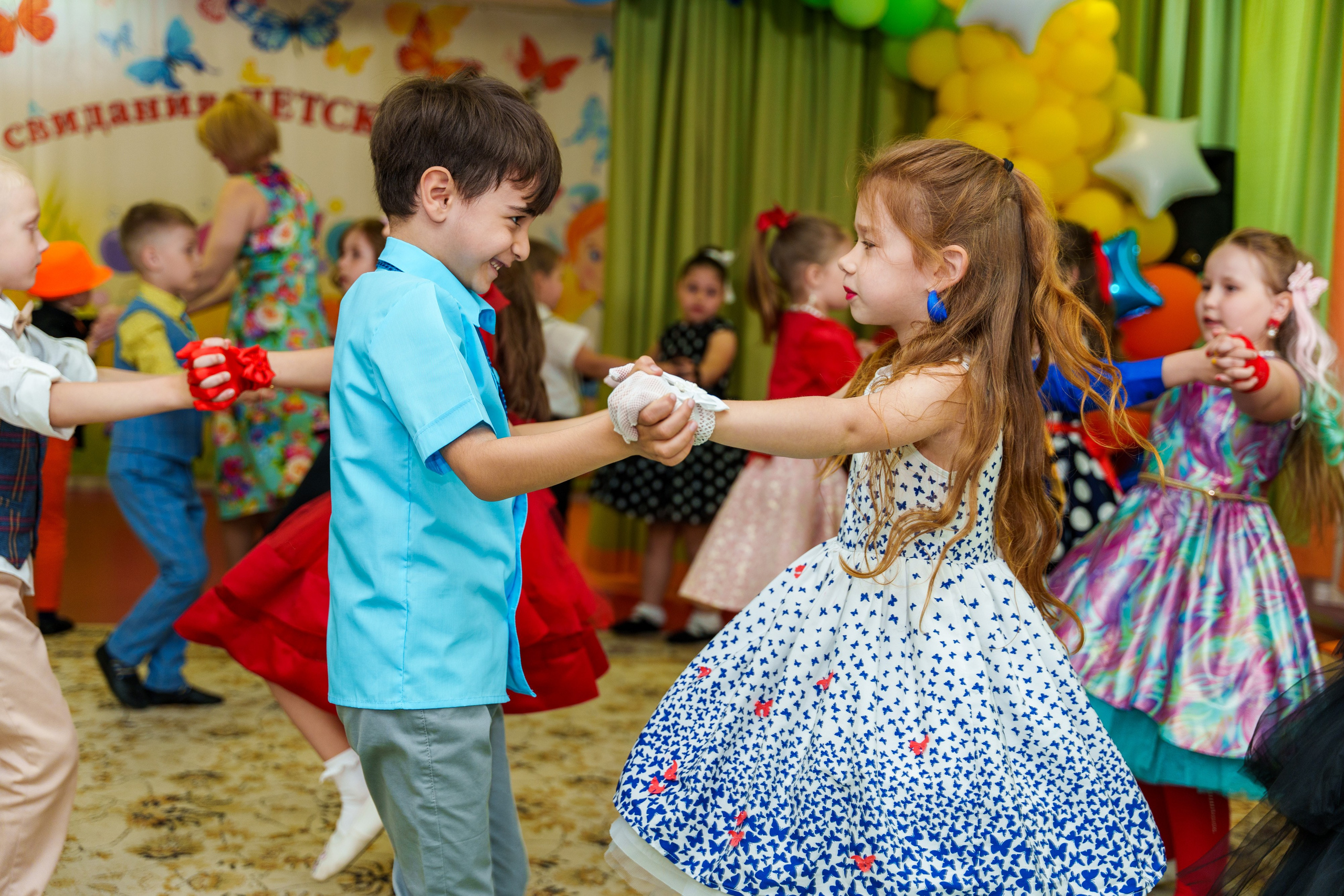 Выпускные в саду. Фотограф Юлия Попова