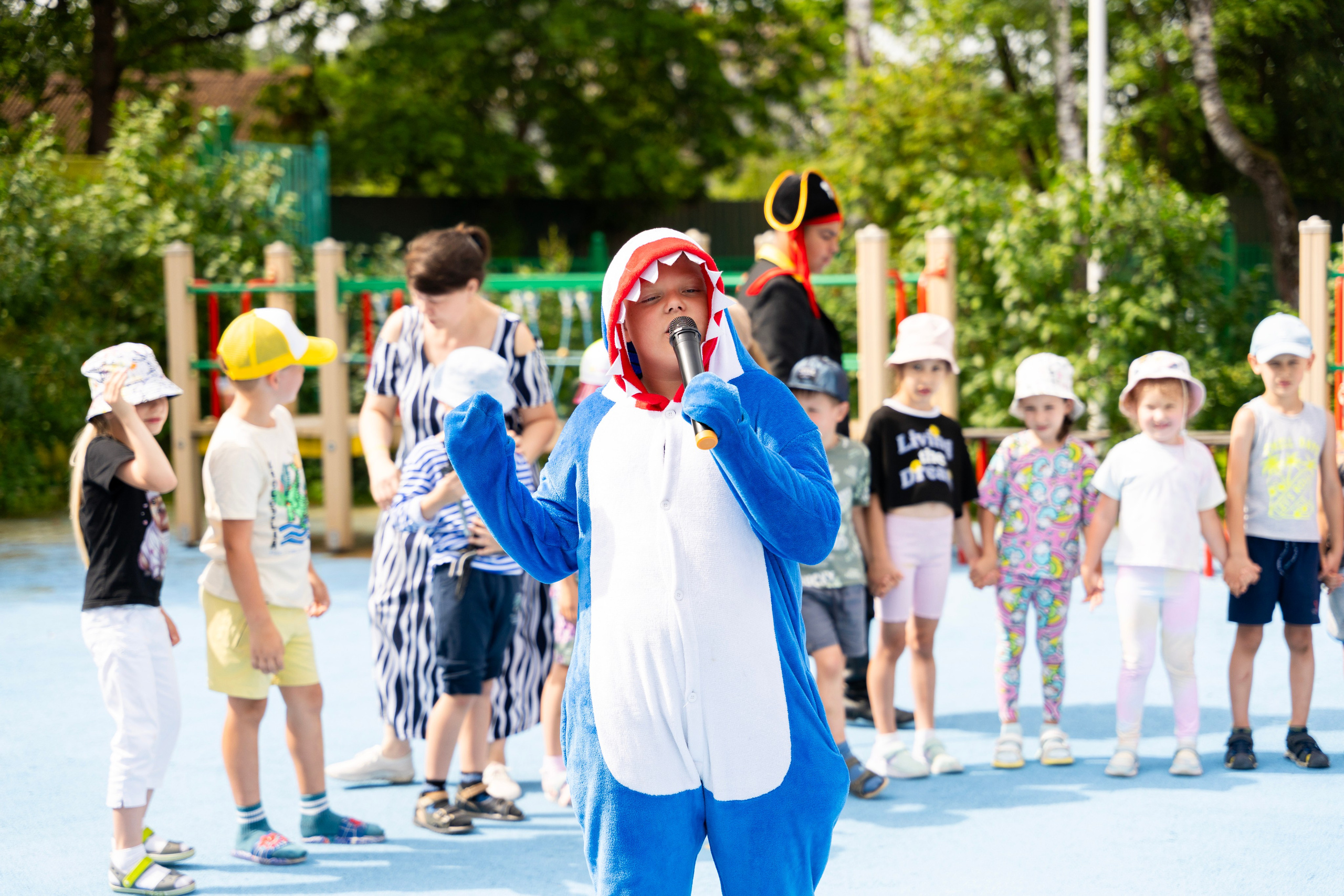 Игры на свежем воздухе. Фотограф Юлия Попова