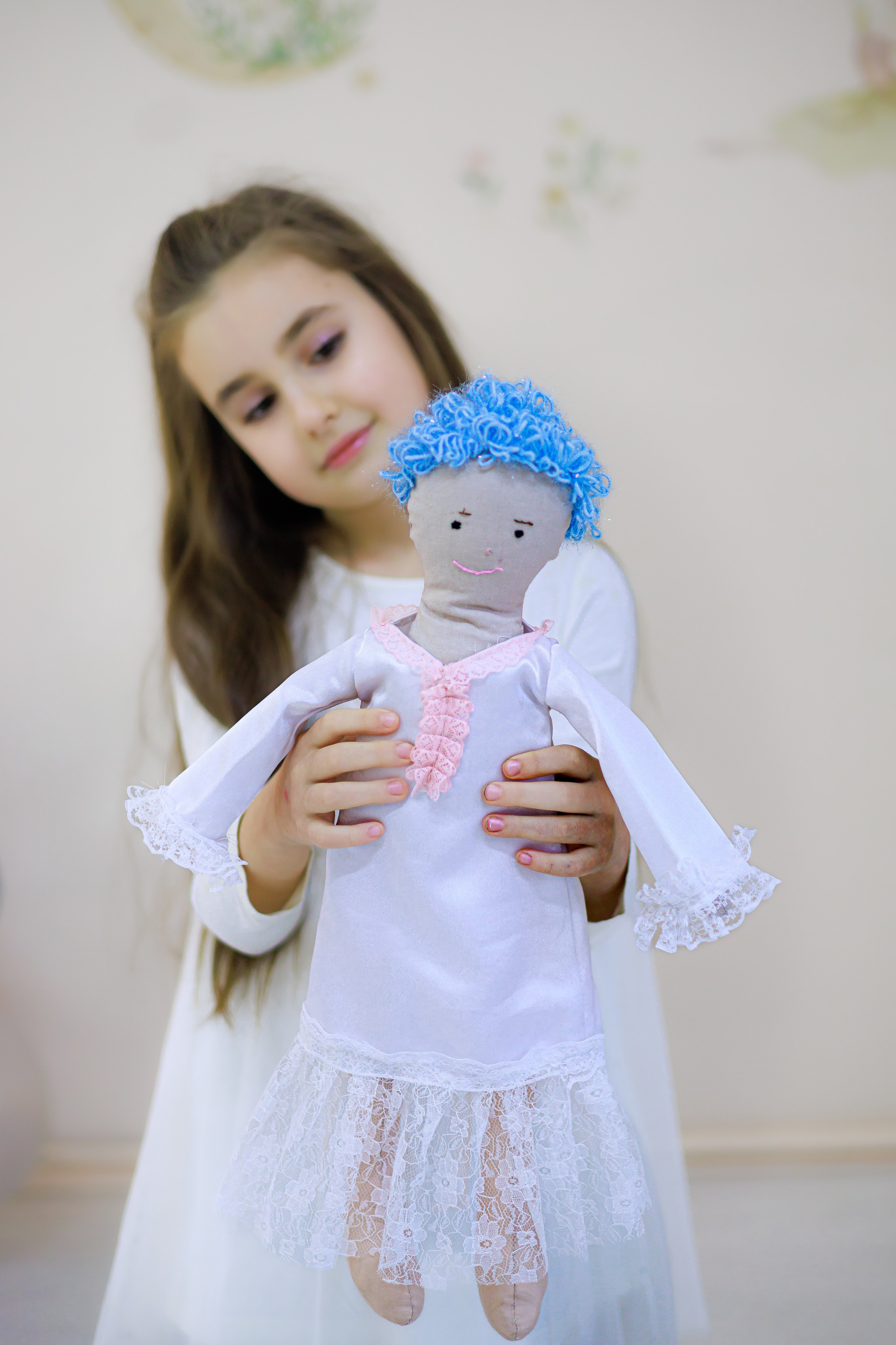 Интерьерная кукла Рождественский Ангел. Школа для девочек во Владивостоке — Само Совершенство