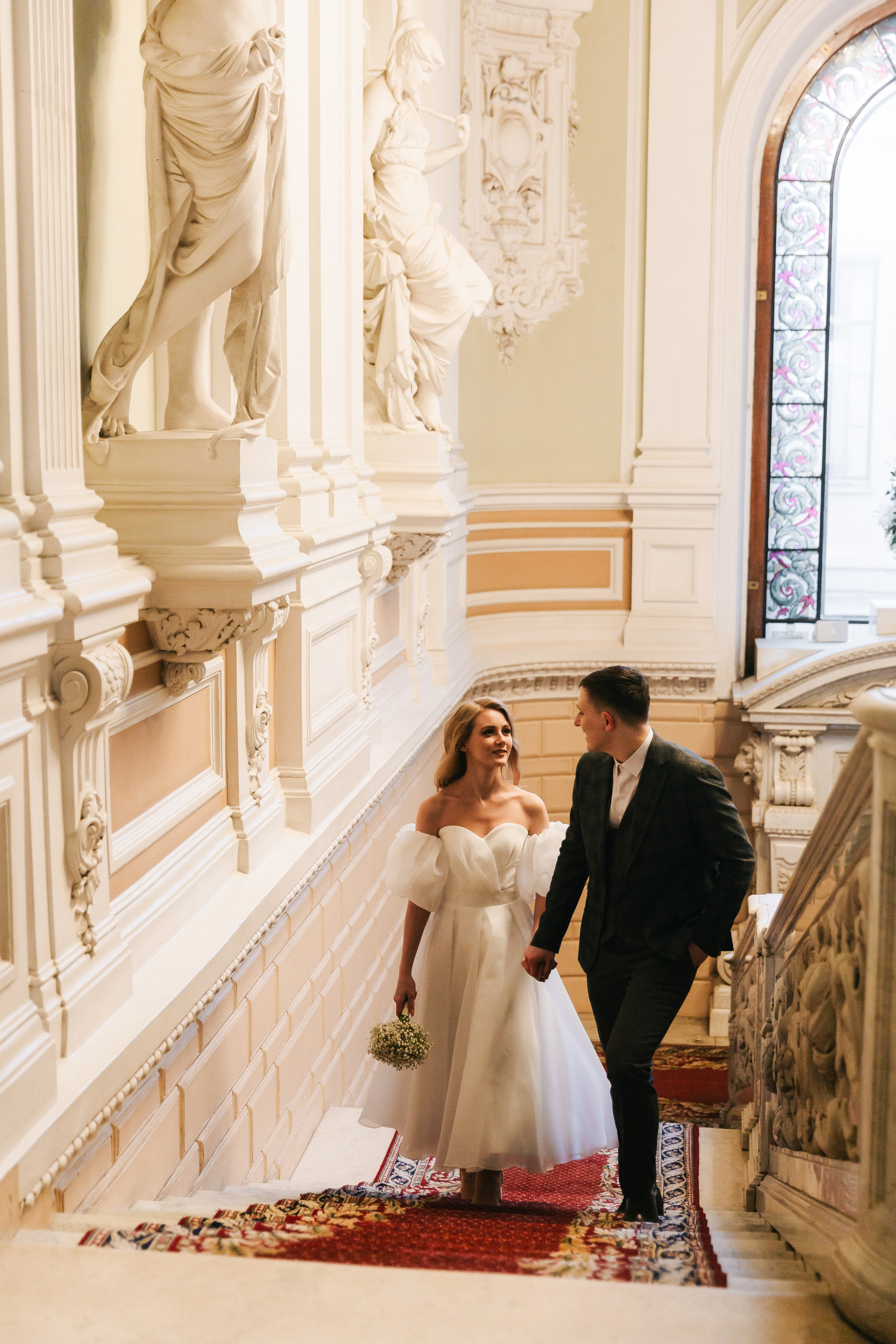 ДВОРЕЦ № 1 | Март, Исаакий, Английская набережная. Свадебный фотограф в Санкт-Петербурге Полина Корзухина