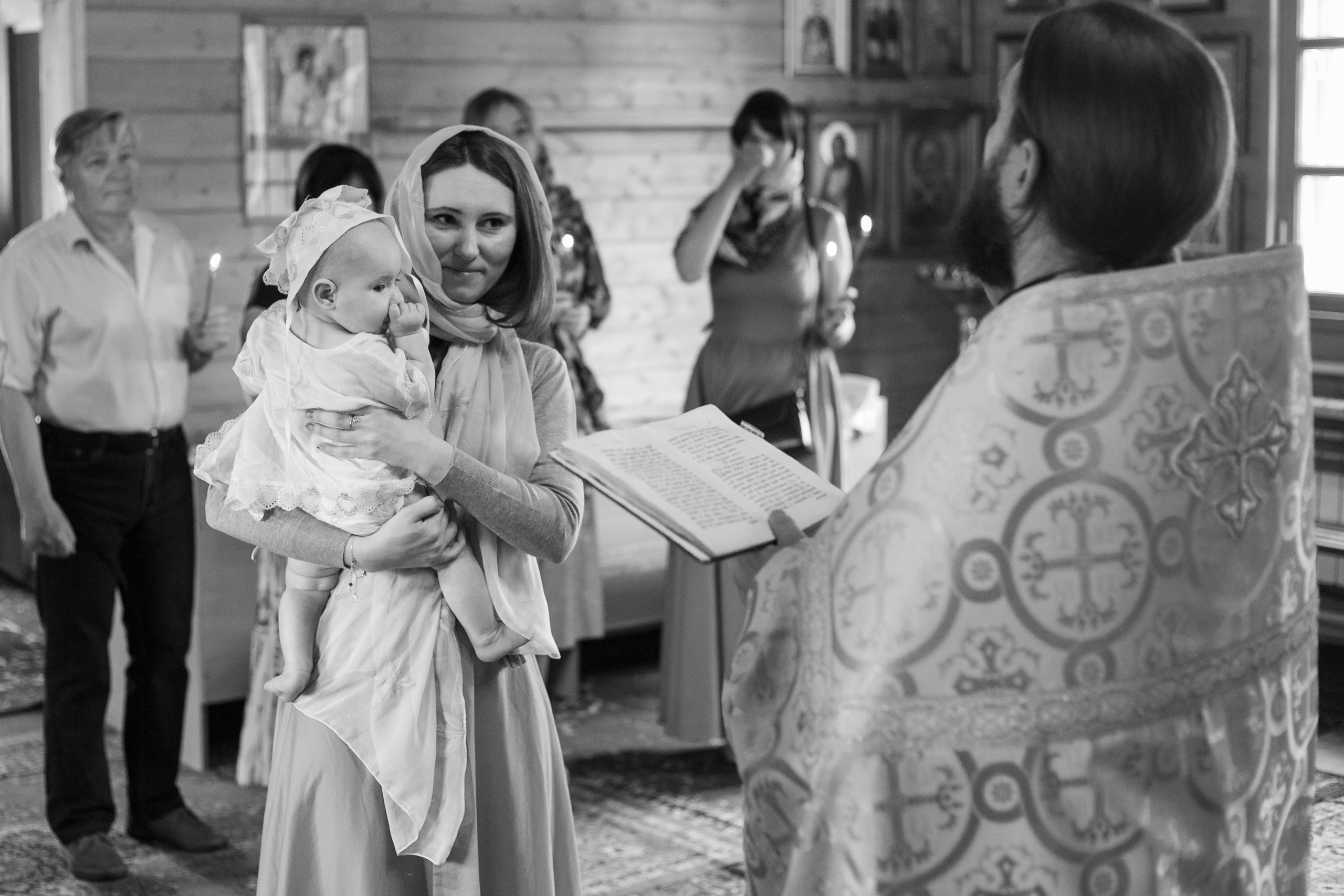 Крестины. Фотограф Москва