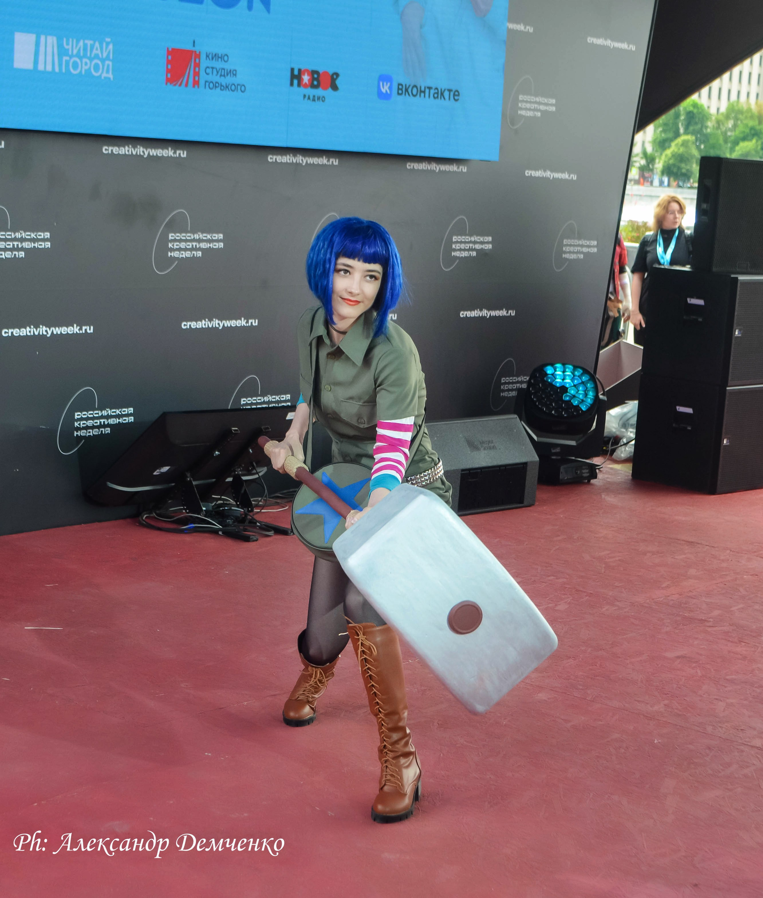 Фотосессия в Парке Горького на Лидеры молодого контента