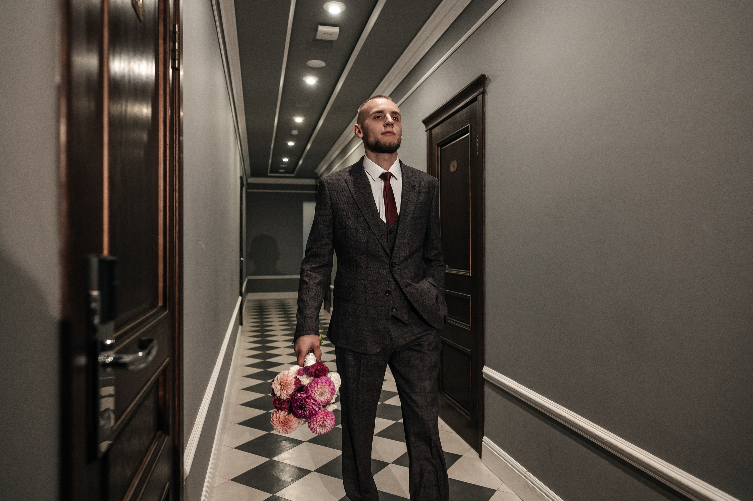 Максим и Наталья. Сборы, прогулка. Фотограф Екатерина Бочарникова