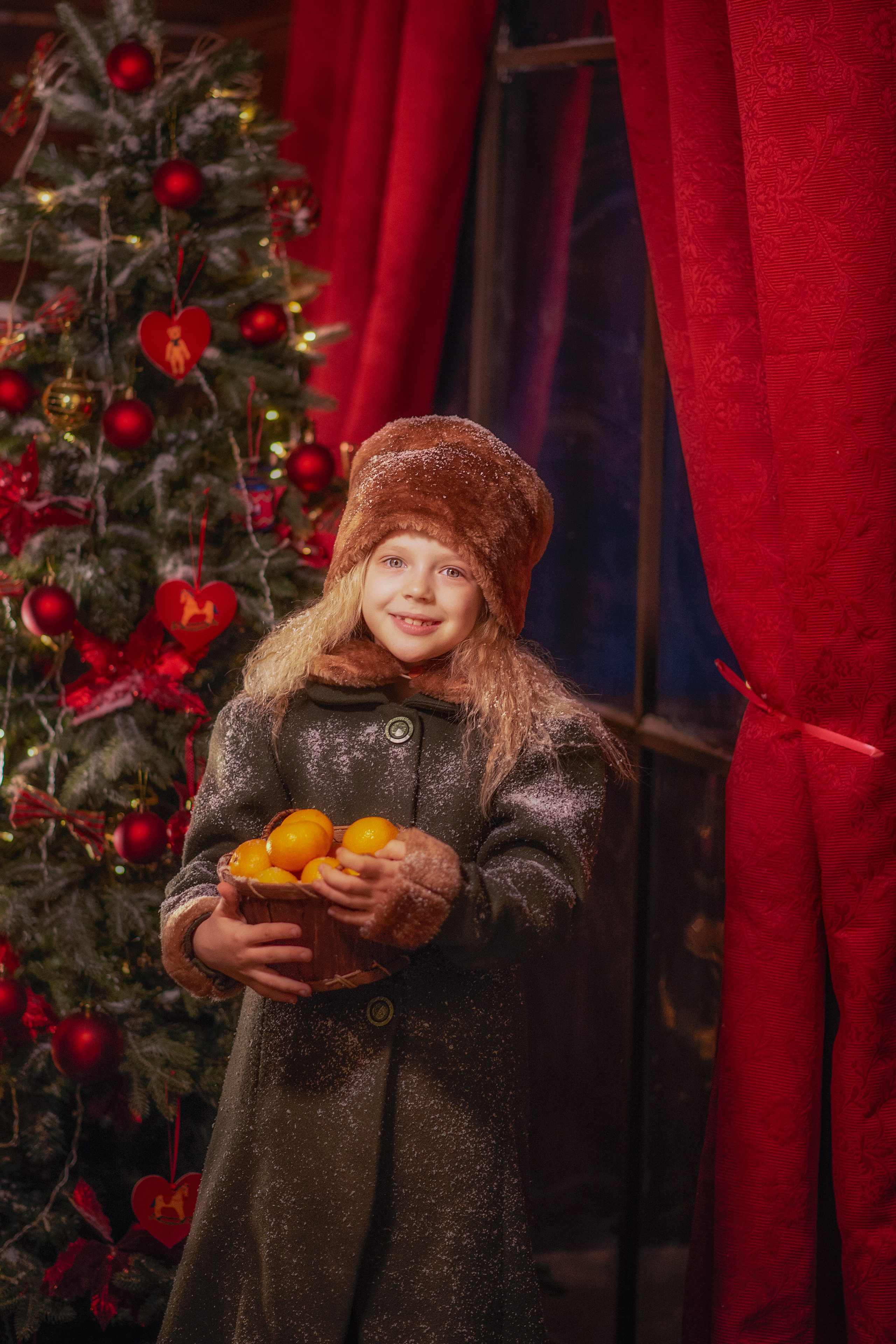 Новогодние студийные съемки. Семейный и детский фотограф Анапа
