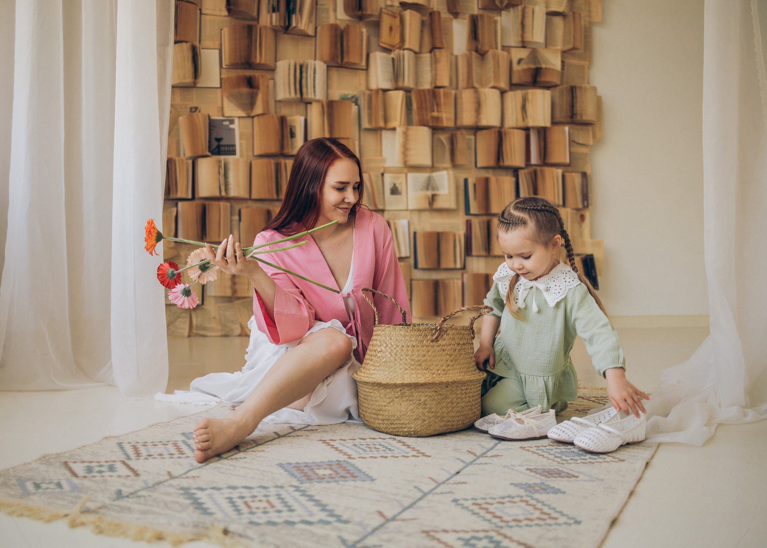 Аня и София. Семейный фотограф В Москве Александра Дейкун