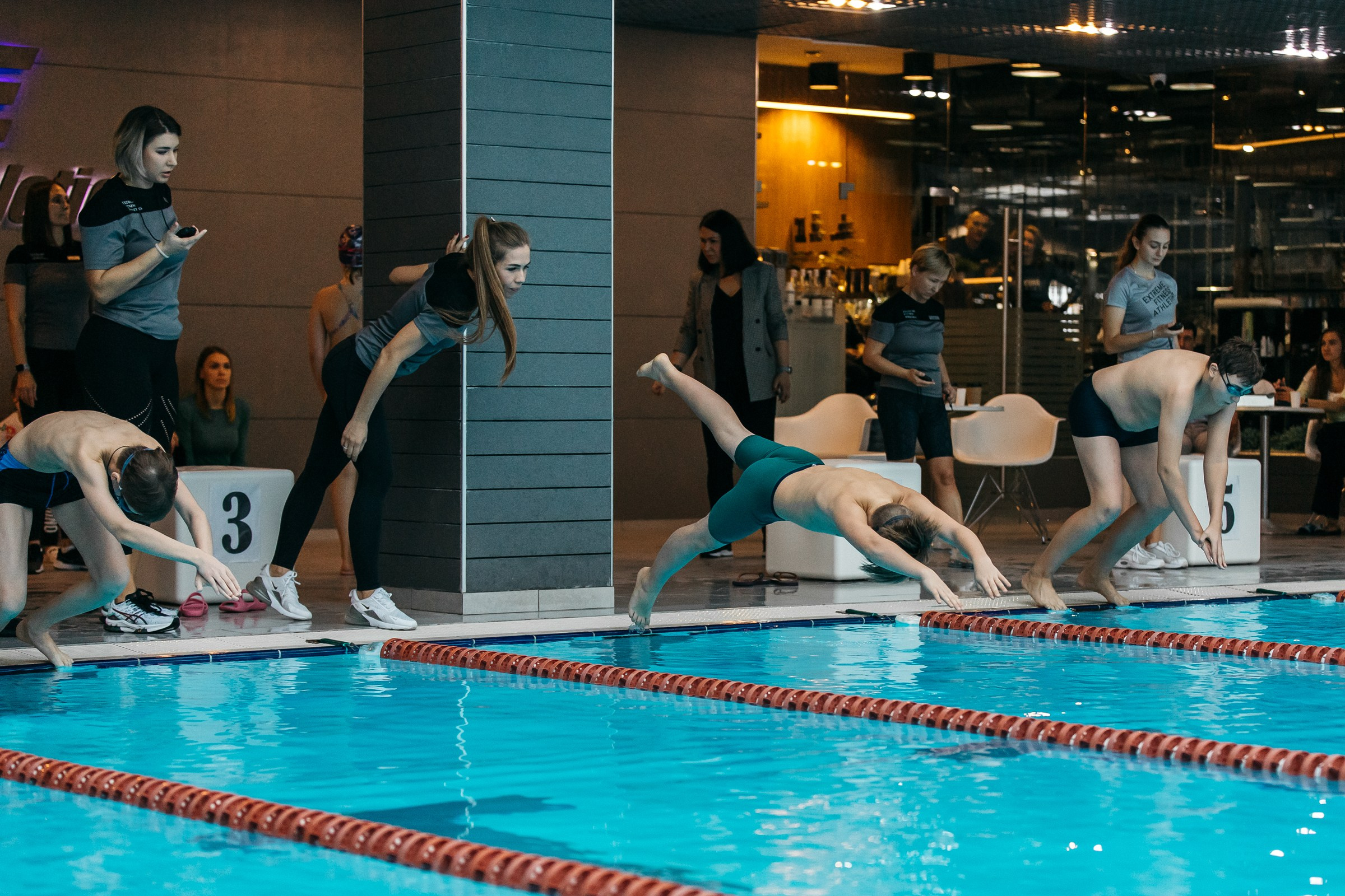 Соревнования по плаванию (зима)