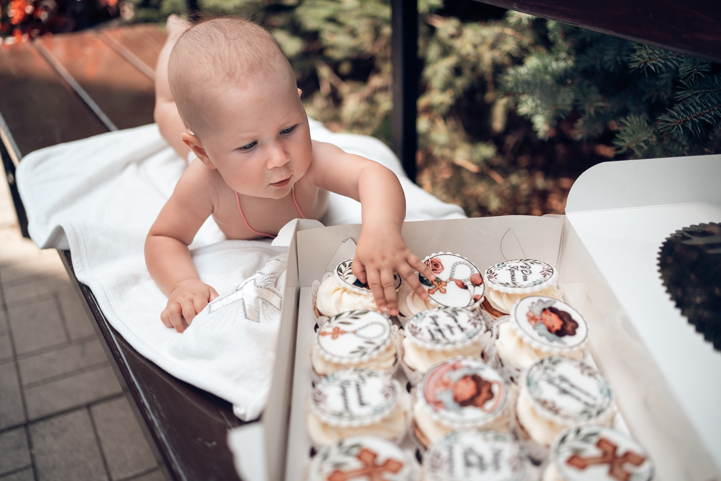Крещение в храме Прп.Сергия Радонежского с. Орлиное. Церковный фотограф Севастополь
