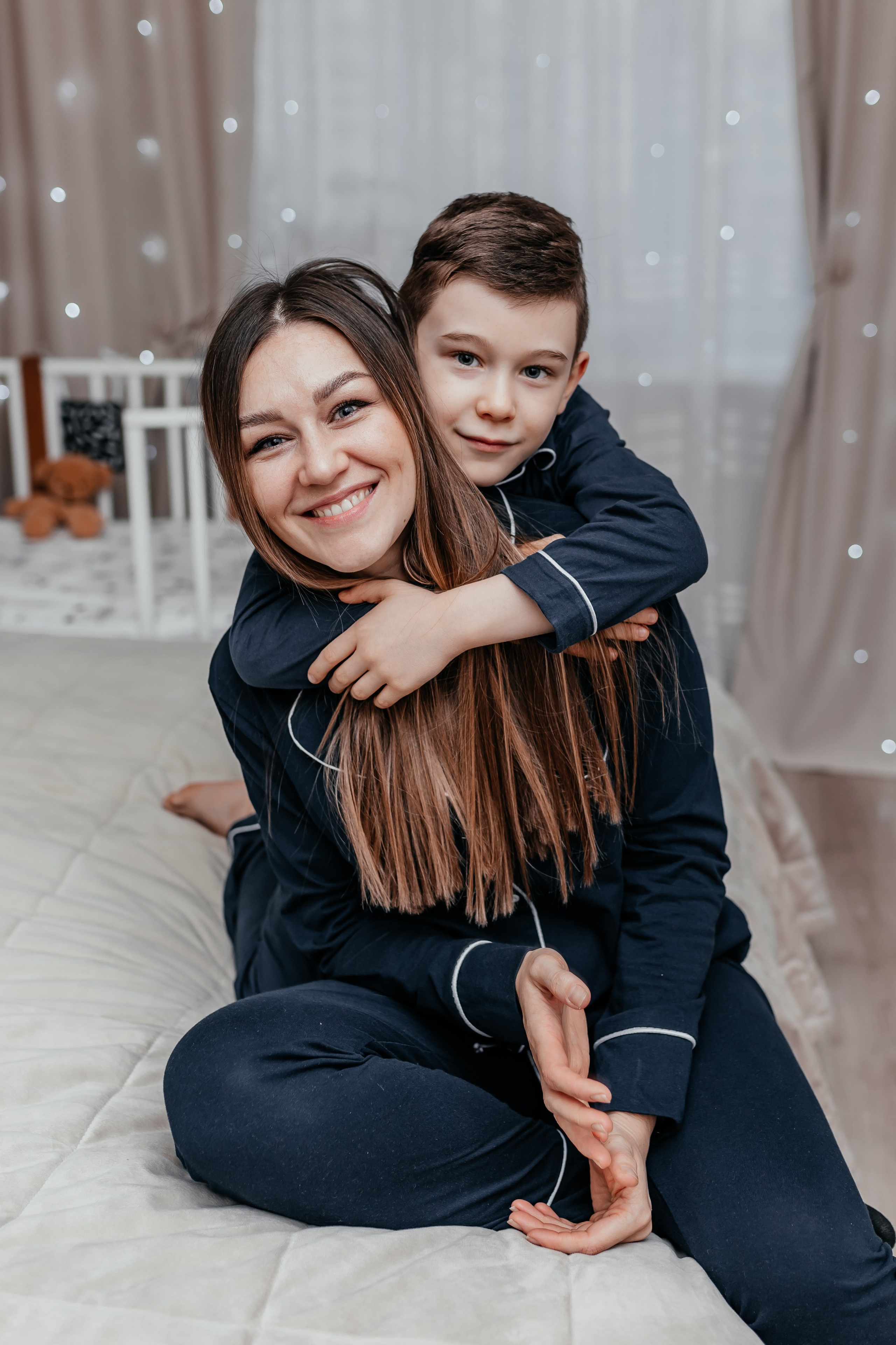 Саша, Кристина, Богдан, Степа. Семейный и домашний фотограф в Москве и МО Королева Валерия