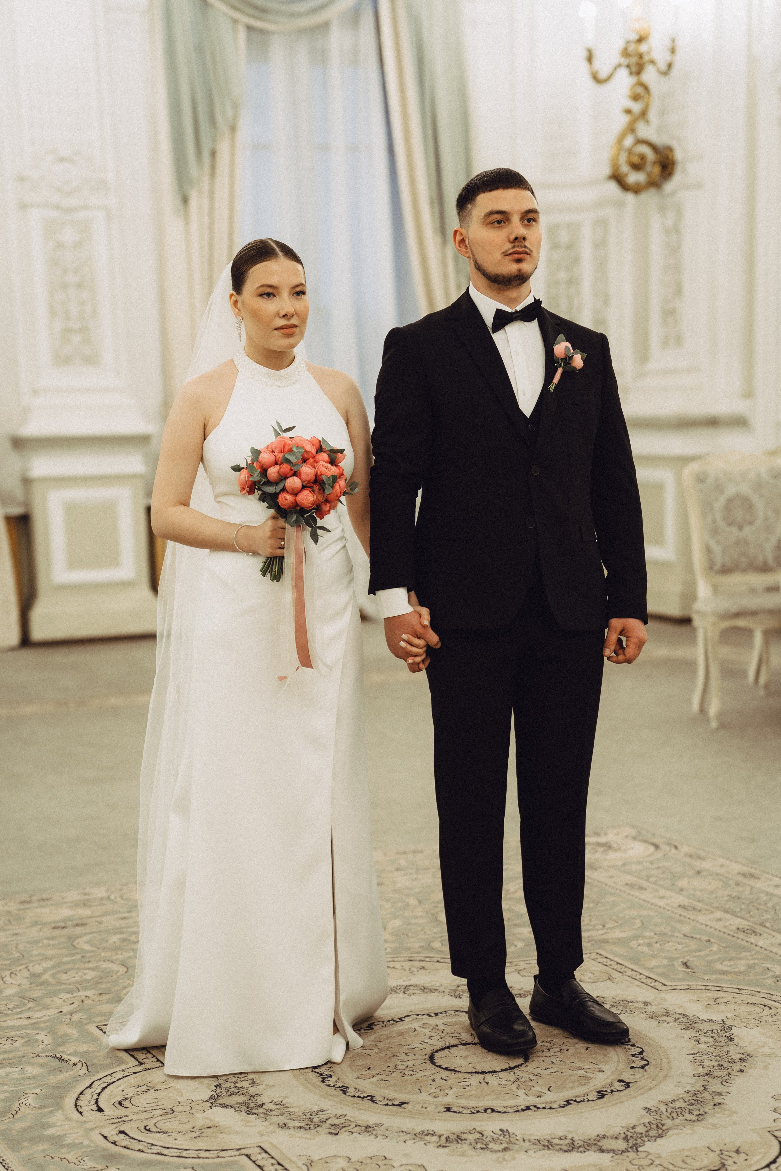 СВАДЕБНАЯ СЬЕМКА В ПЕВОМ ДВОРЦЕ БРАКОСОЧЕТАНИЯ. Профессиональный фотограф, Санкт-Петербург — Виктория Богомолова