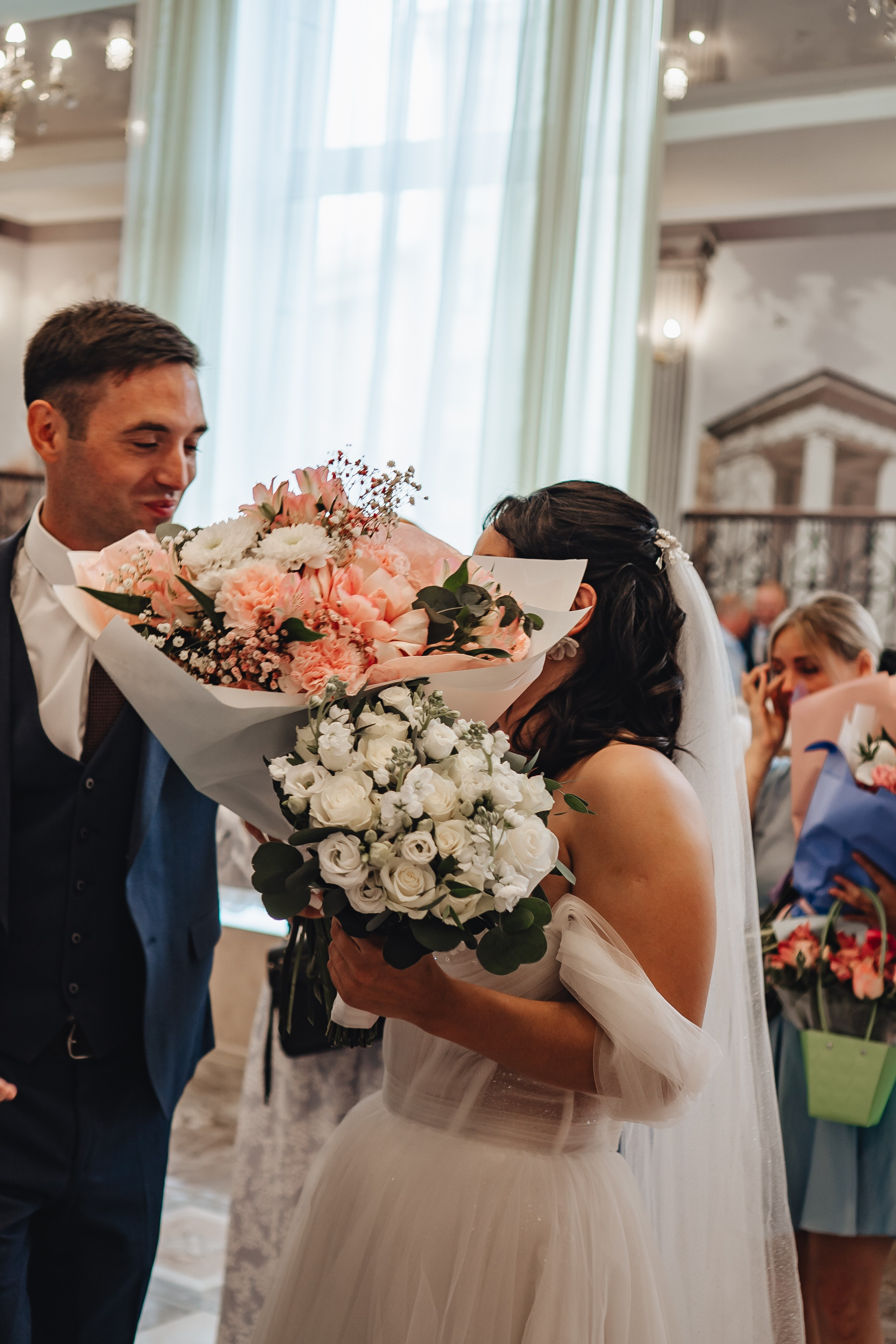 СВАДЕБНАЯ СЬЕМКА В ЗАГСЕ НА МОСКОВСКОМ ПРОСПЕКТЕ. Профессиональный фотограф, Санкт-Петербург — Виктория Богомолова