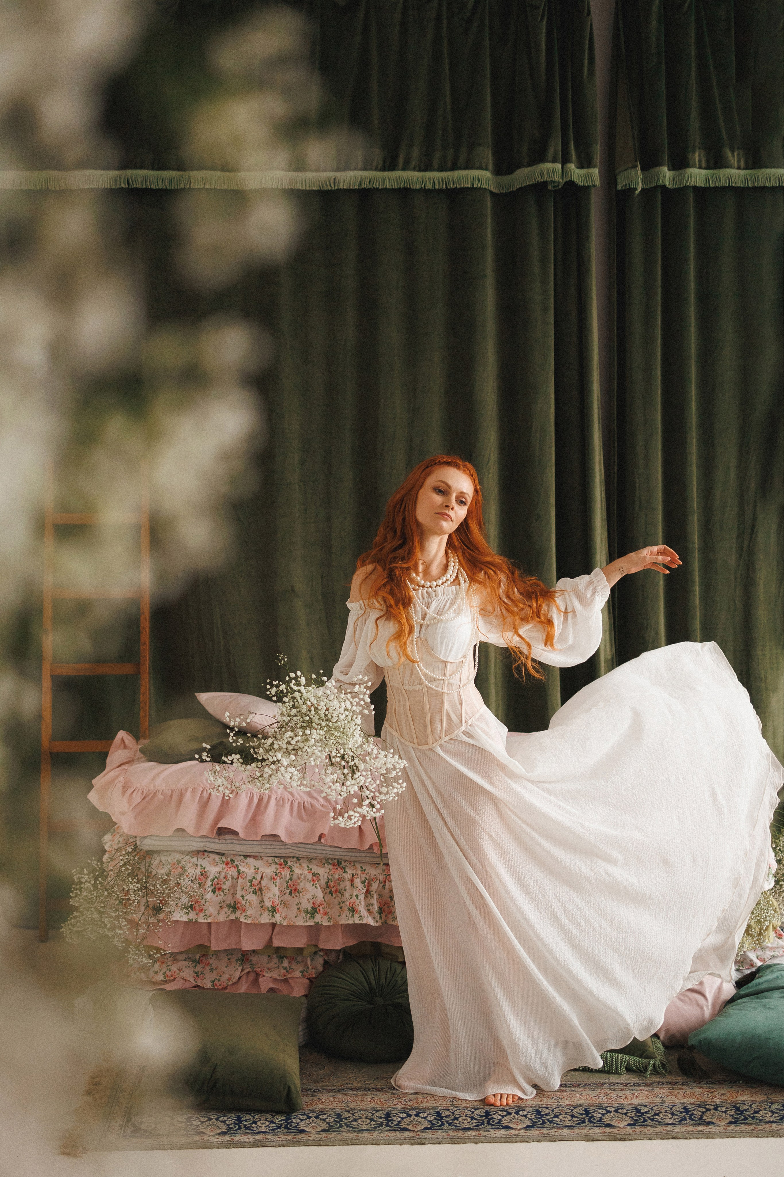 Женская фотосессия в стиле «Принцесса на горошине». Семейный и детский фотограф в Краснодаре Анна Трашкова