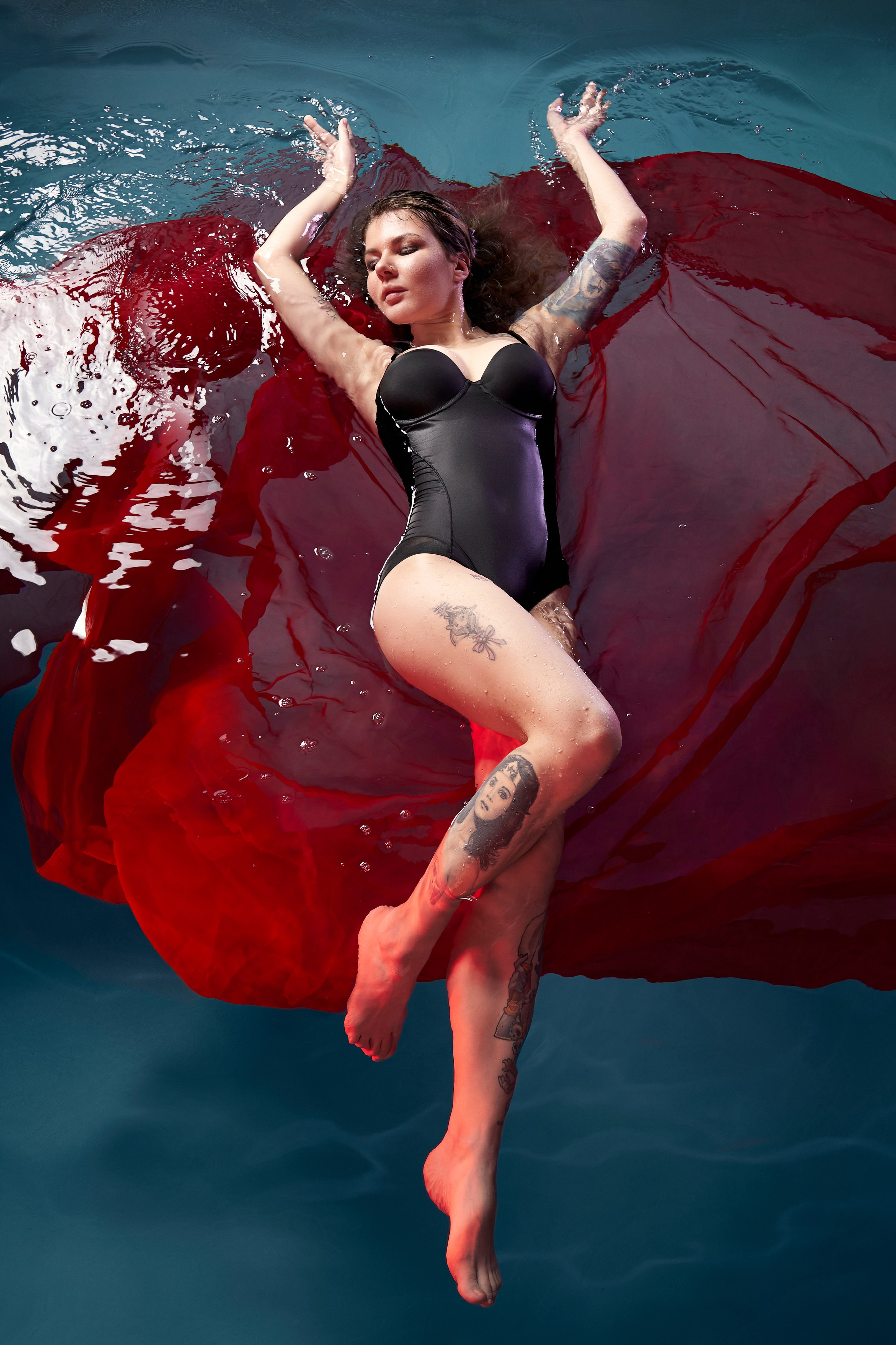 Мастер-класс по надводной съемке от студии «NEMO». Фотограф людей и животных в Санкт-Петербурге Марина Бурмистрова