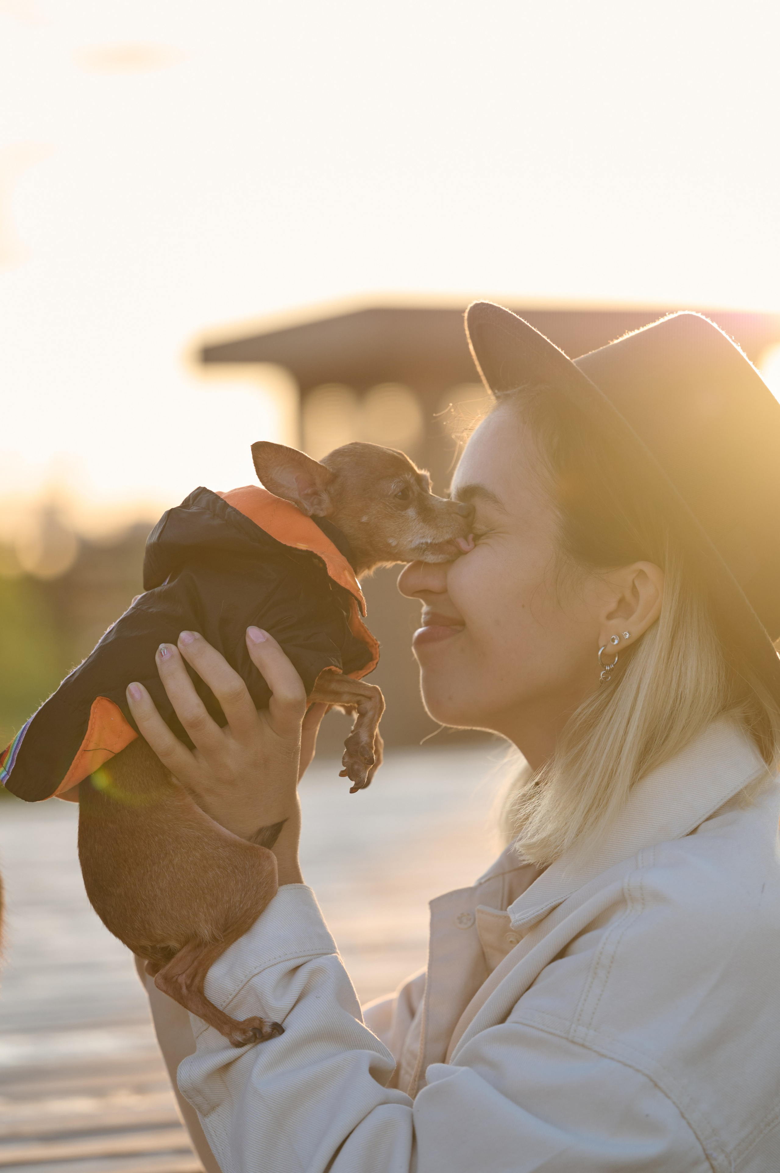Ренита и Егор с Фокси и Пени. Фотограф анималист в Казани Алина Сулейманова. Фотограф животных