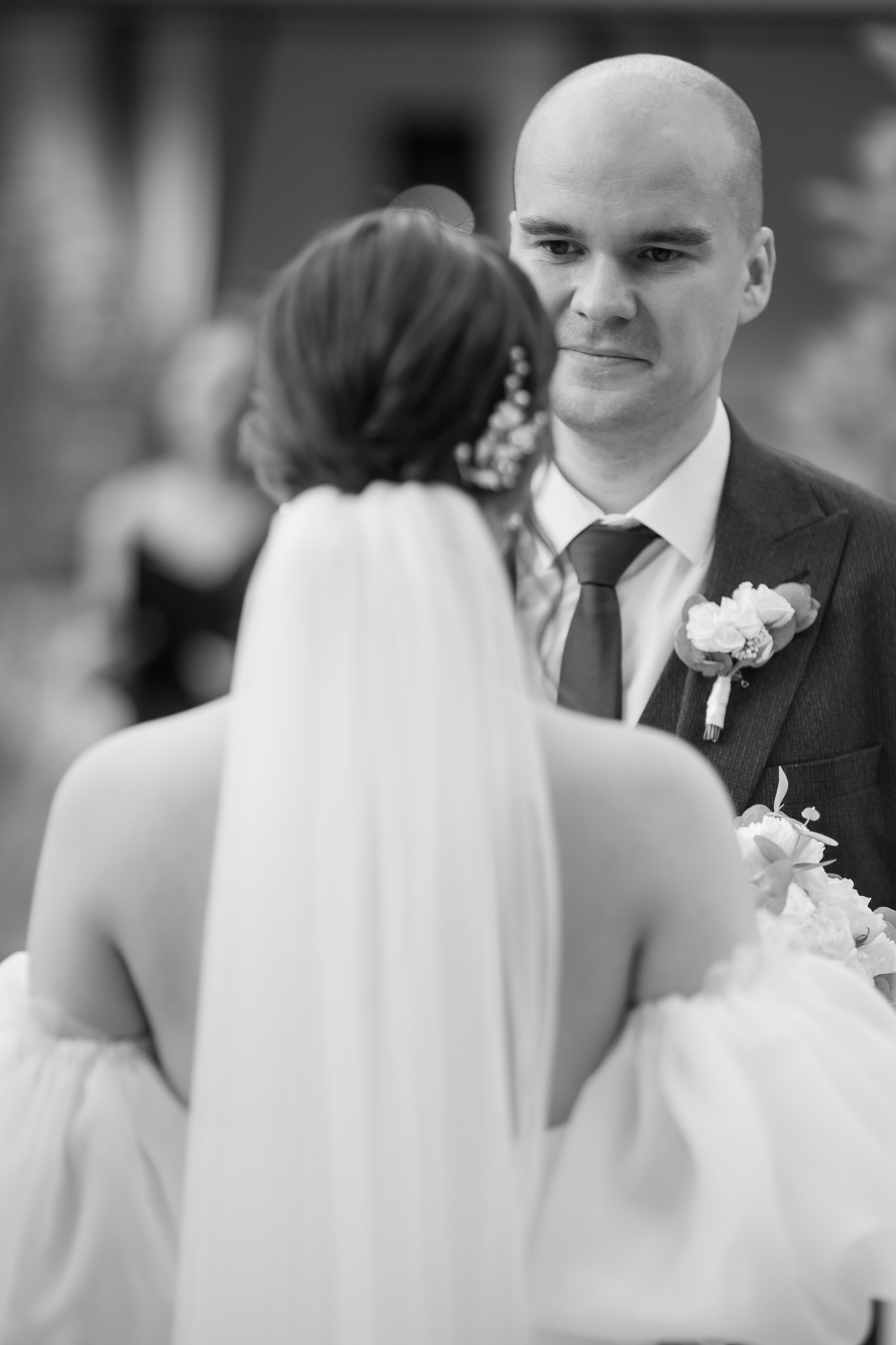 Полина и Дмитрий, загородный клуб «Барин», ЗАГС в г. Пушкино. Свадебный и репортажный фотограф (Москва, Королев и другие)