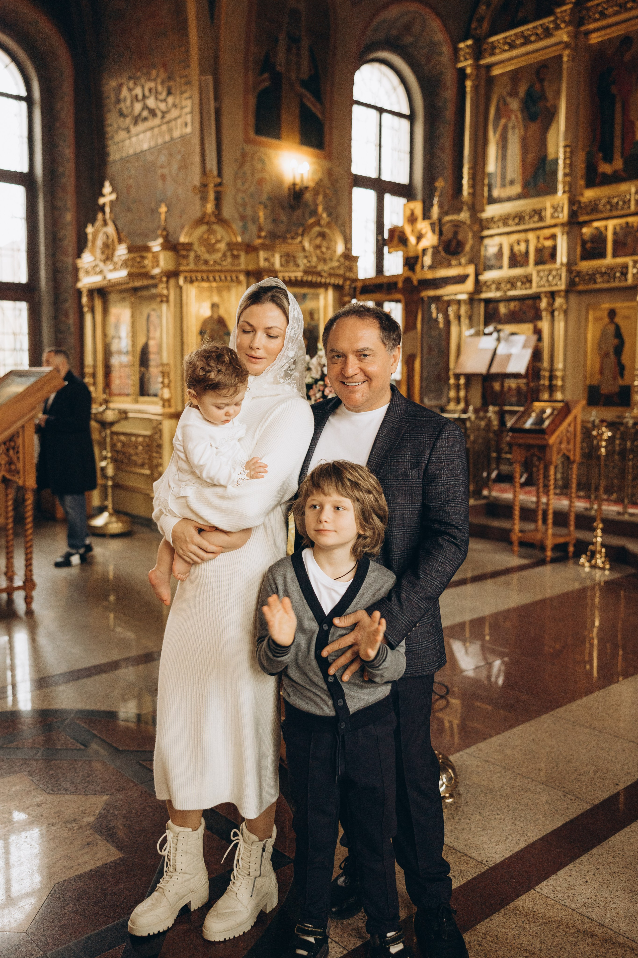 Крещение Дианы. Семейный фотограф в Москве Виктория Ястребинская