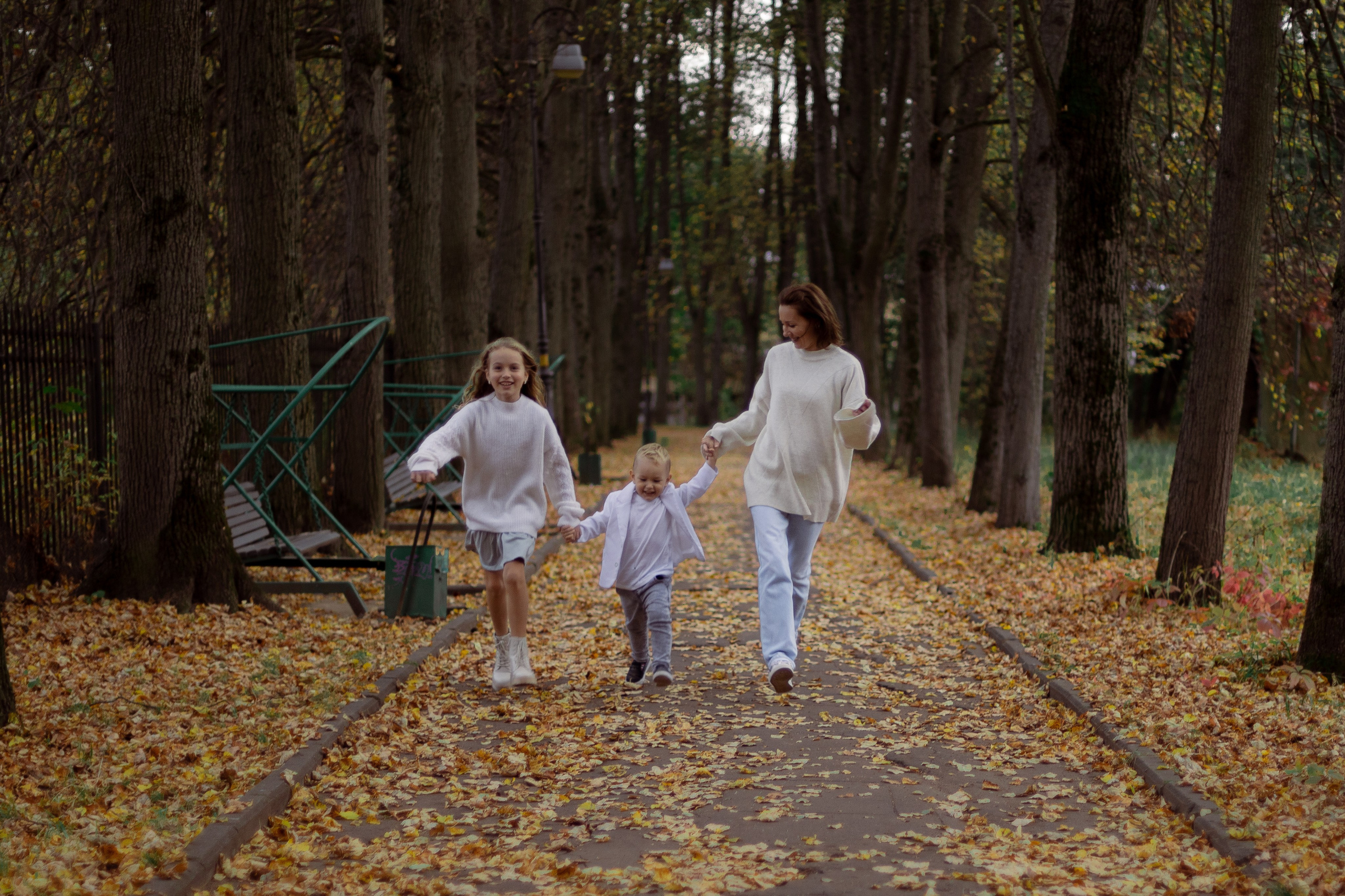 Яна, Тася и Аким. Пирогова Полина, семейный и детский фотограф Москва, Видное