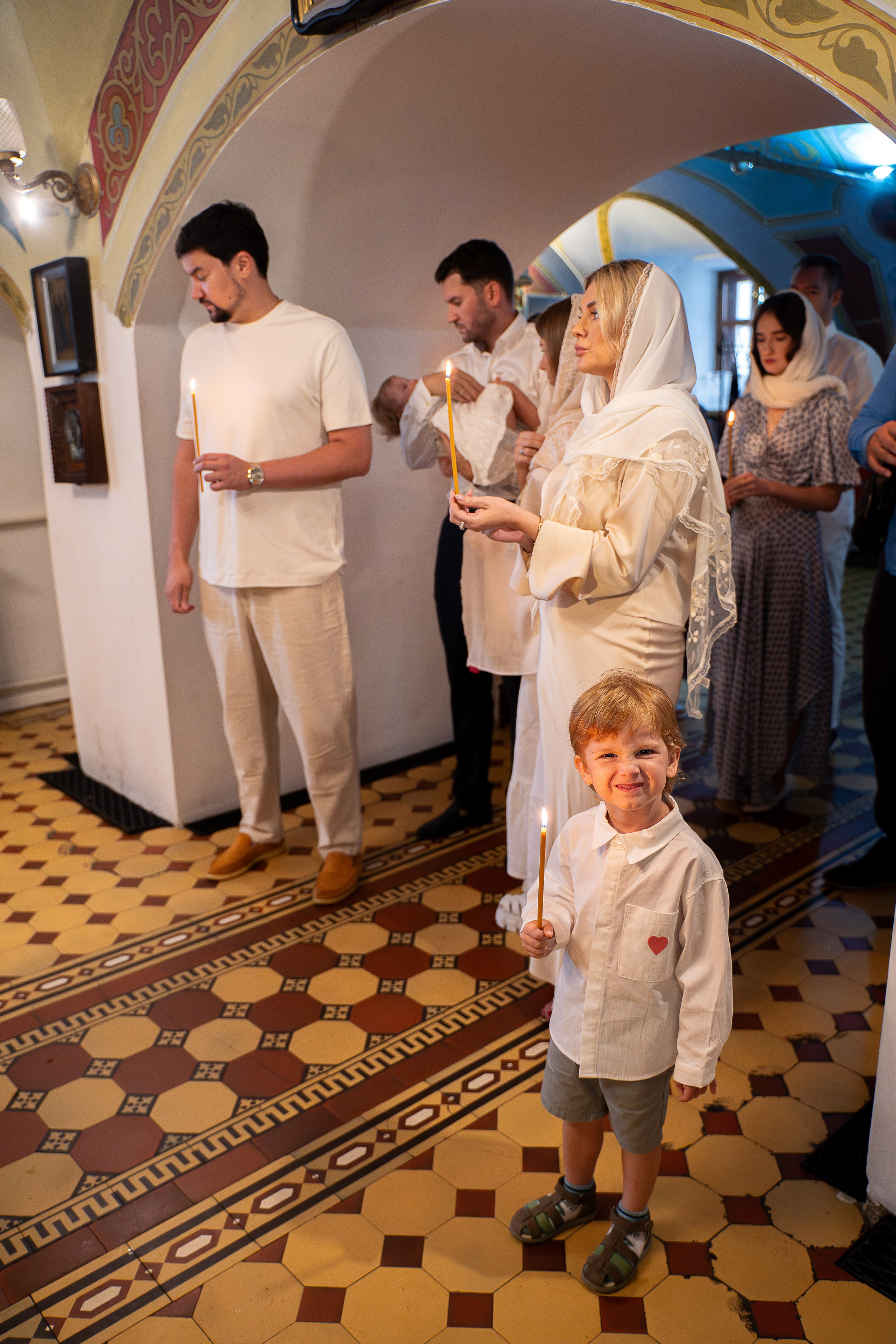 Крещение Эммы. Фотограф на роды Москва Ольга Летучева