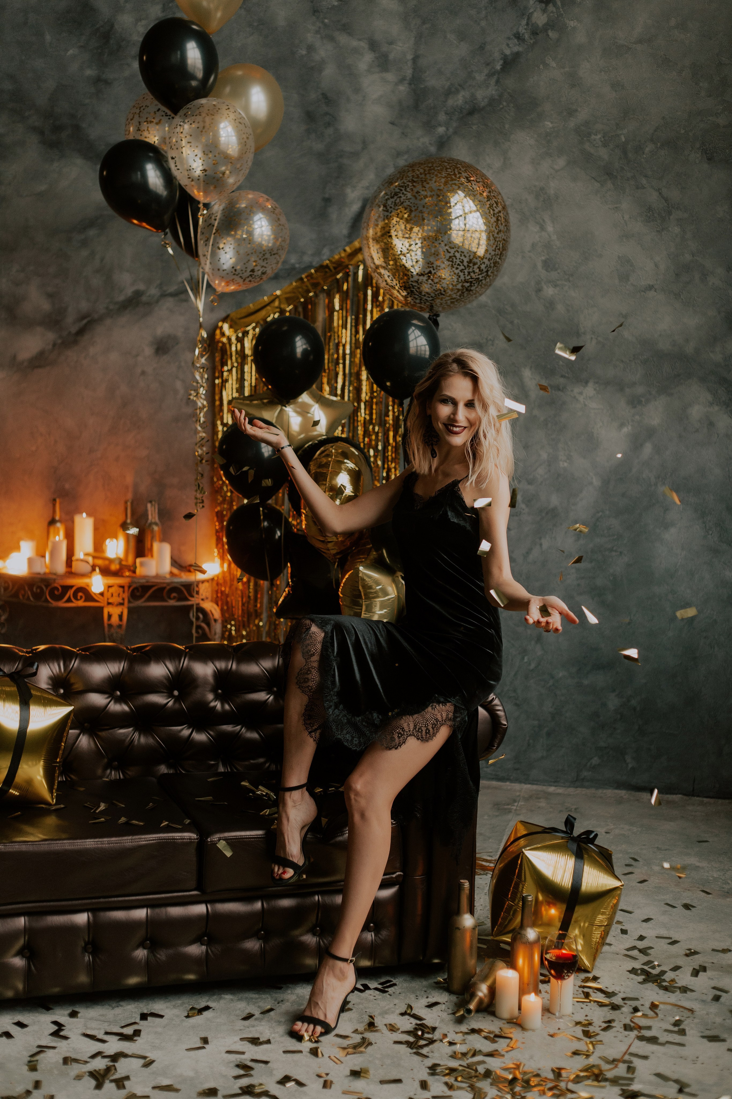 Новогодний фотопроет «Золото». Выпускные альбомы Натальи Бутко: Новороссийск, Анапа, Геленджик