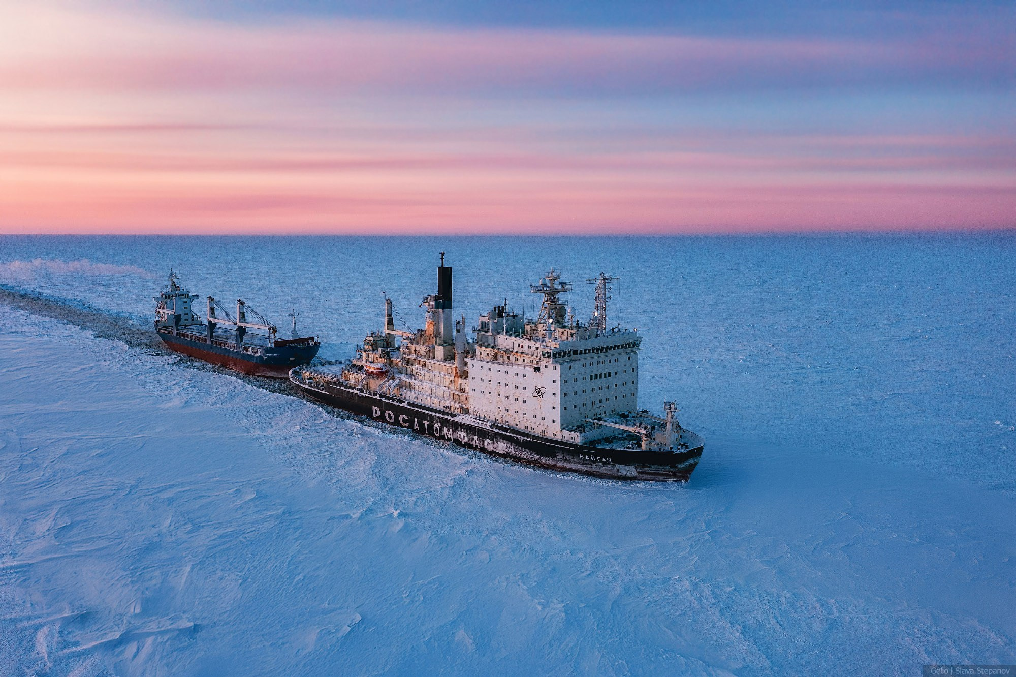 Ледоколы. Фотограф Слава Степанов, Gelio