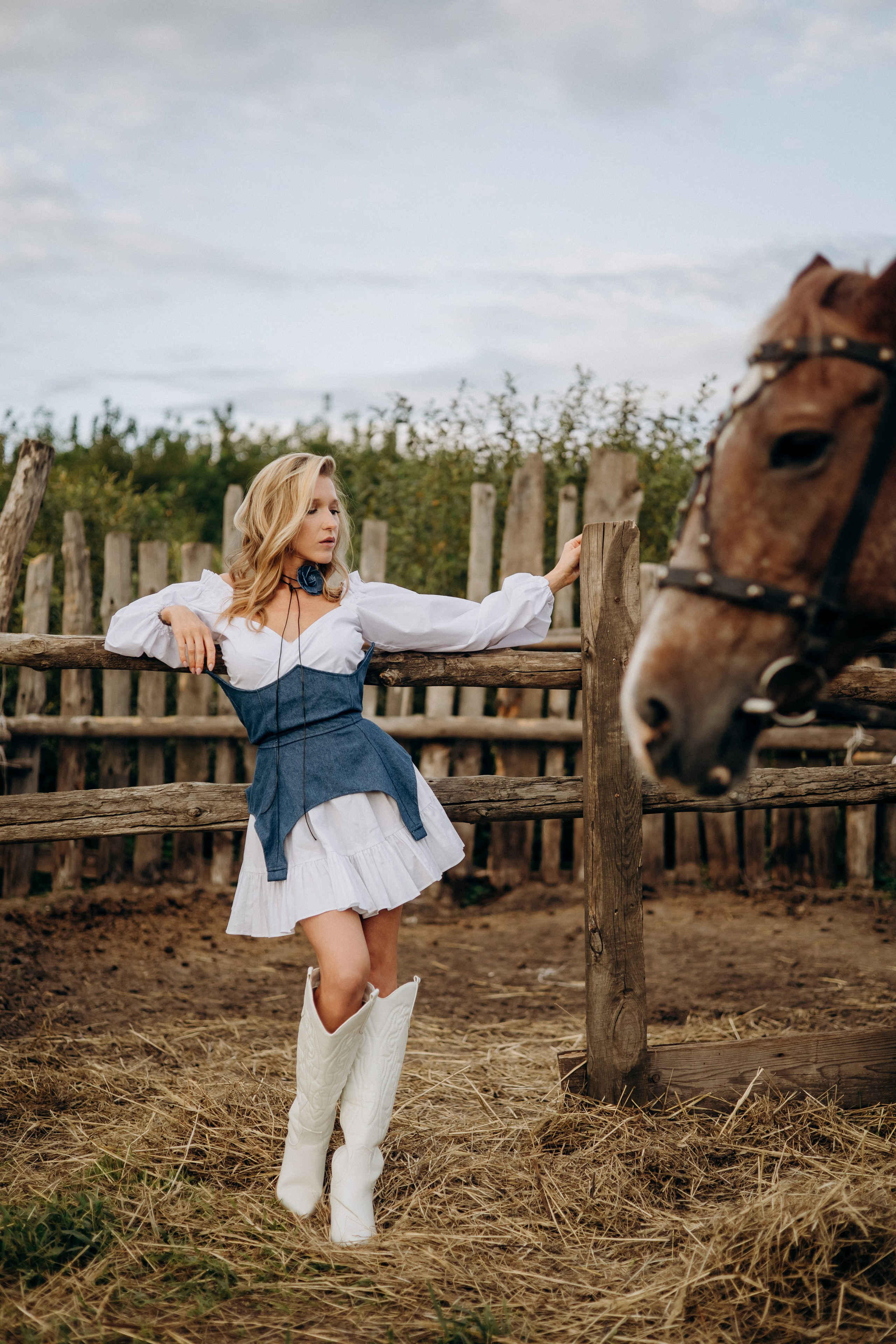 Фотоистория в конюшне. Портретный и семейный фотограф в Воронеже Ксения Ремизова