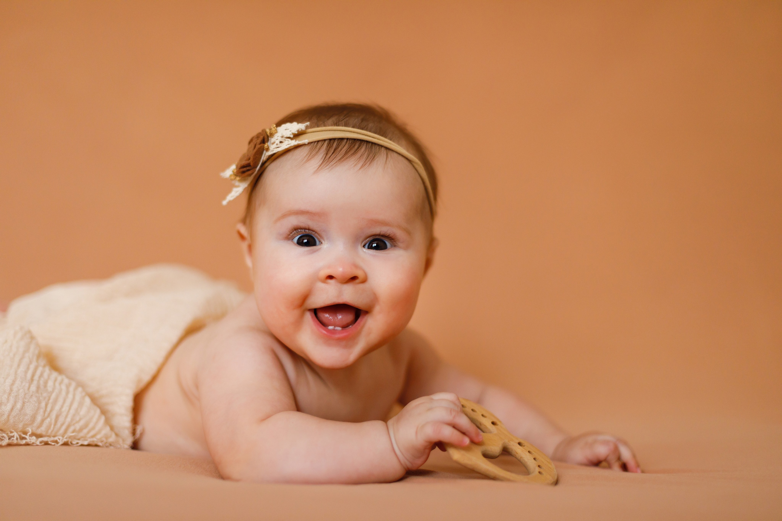 4-5 месяцев. Семейный и детский фотограф, в Анапе Алфимова Елена.Новорожденных