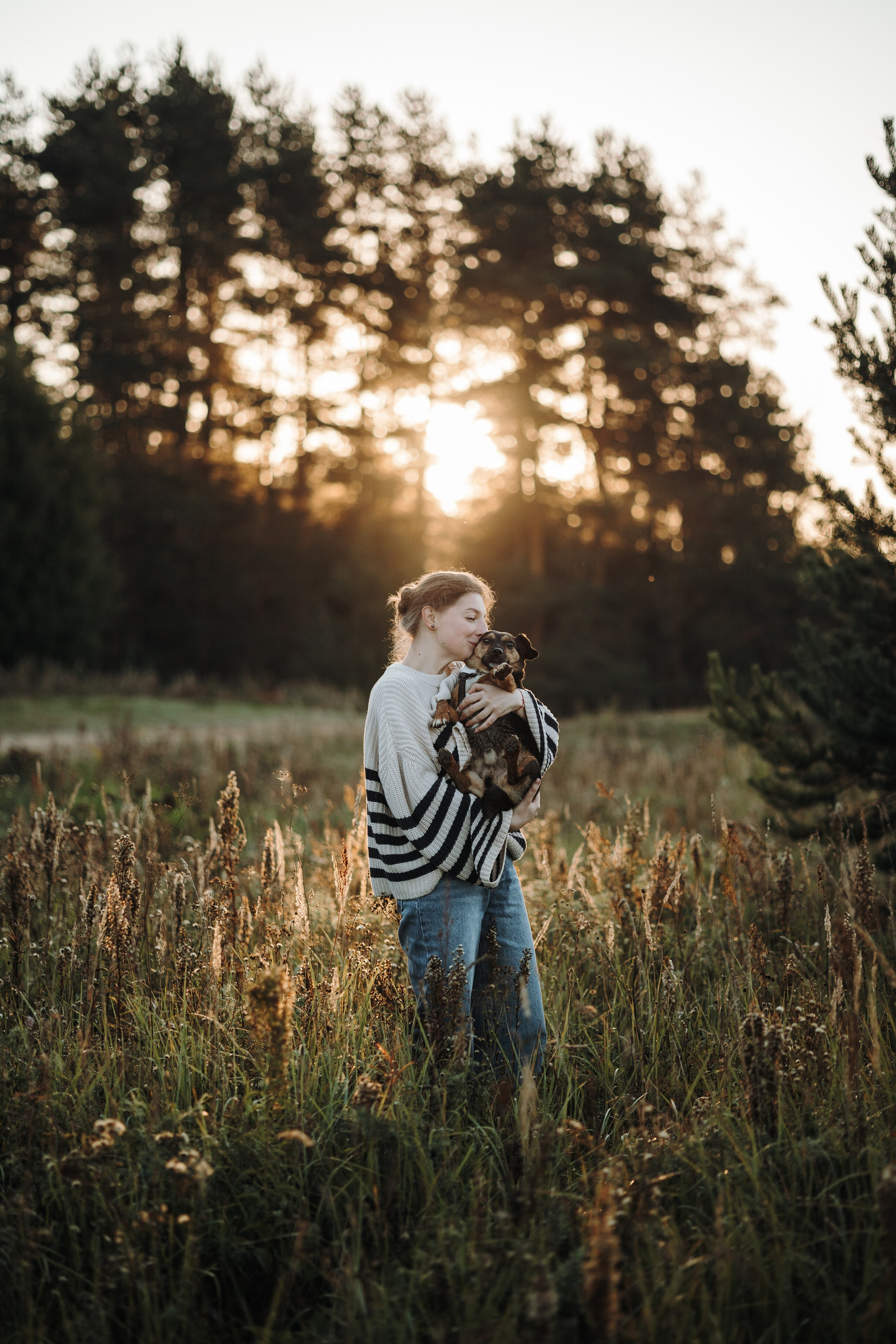 Ольга и Рекс. Фотограф — Анималист | Санкт-Петербург