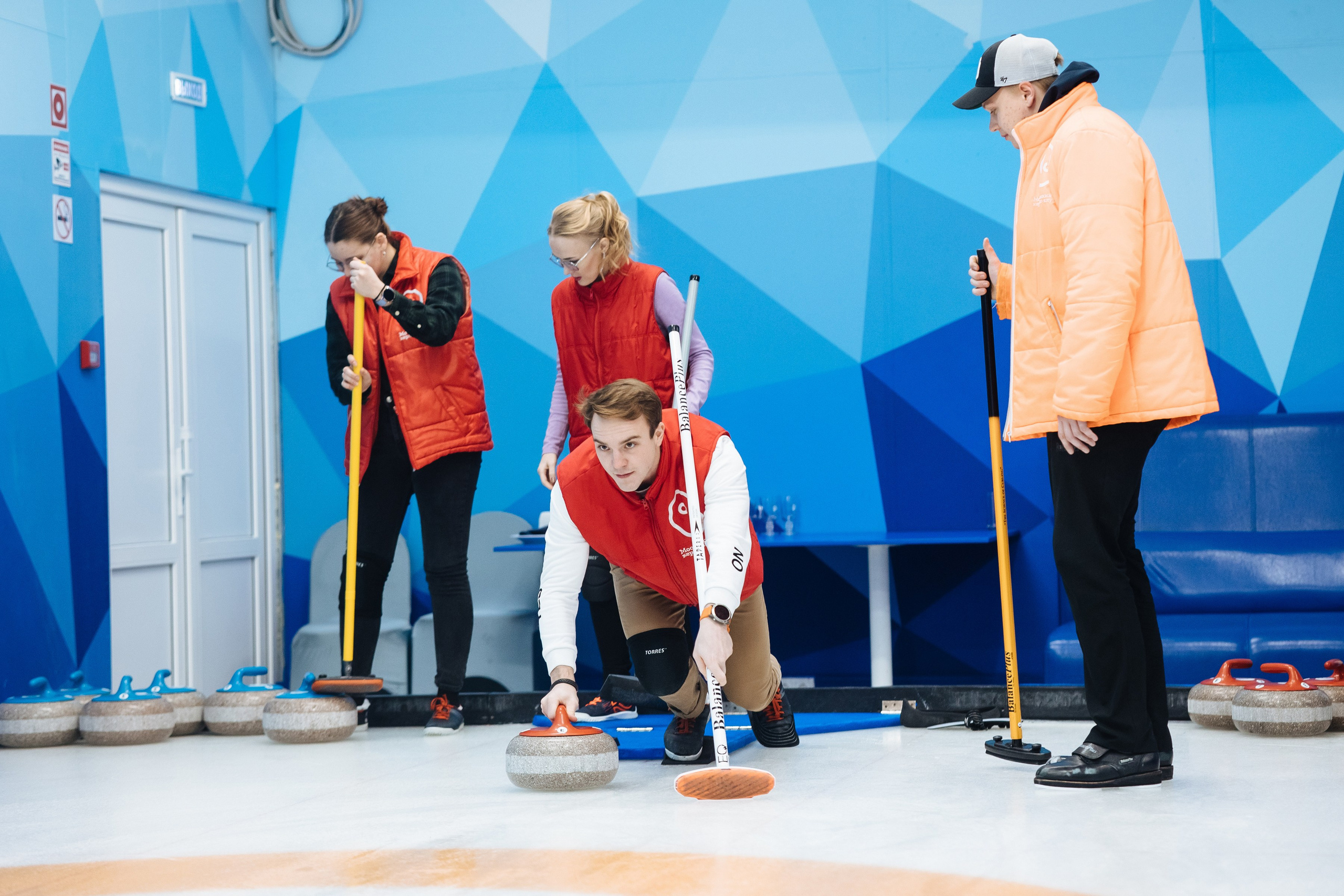 Корпоратив в кёрлинге. Свадебный и семейный фотограф Екатерина Иванова