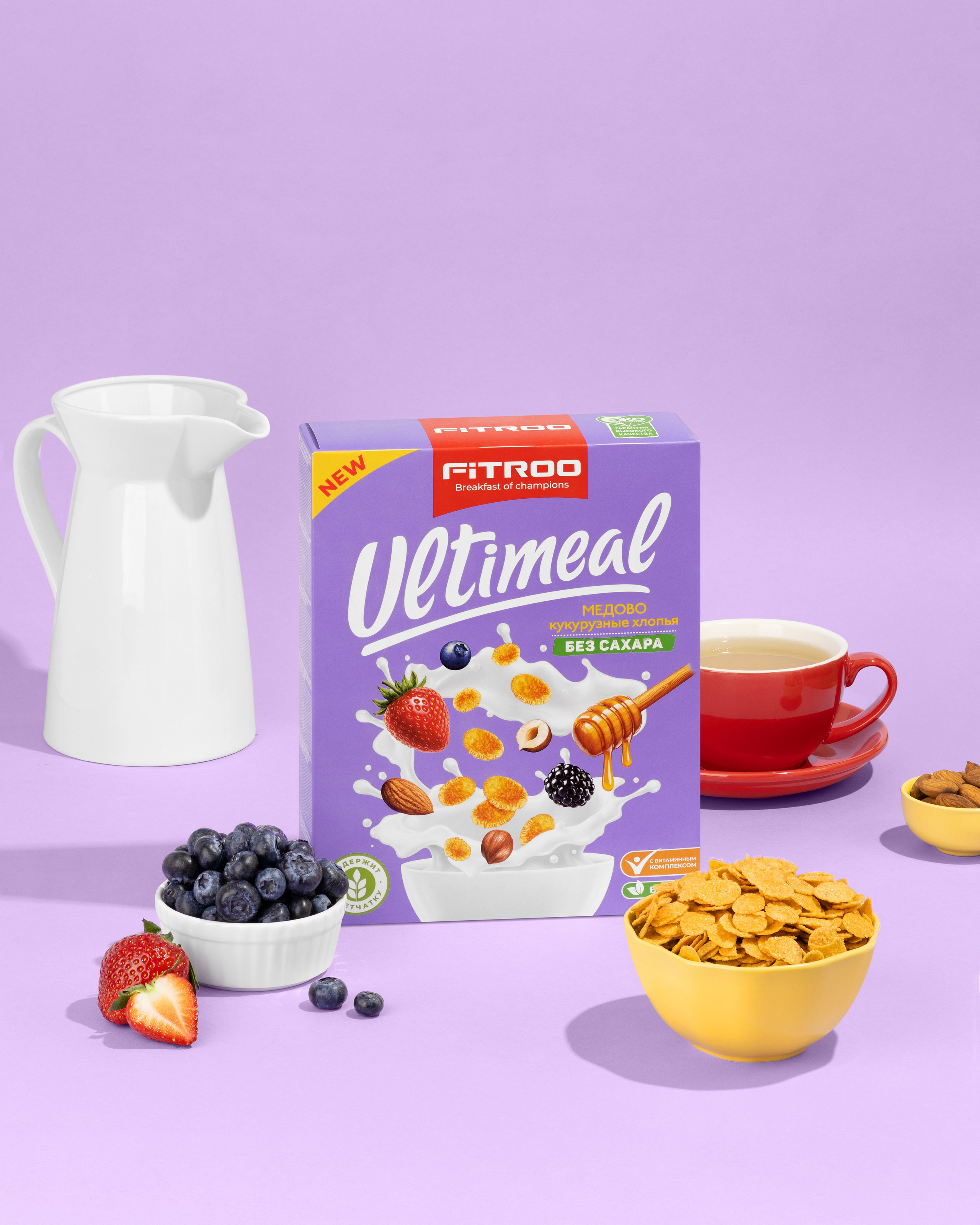 Фуд съемка продуктов FITROO. Предметный фотограф Москва | Фуд-фотограф в Москве Елизавета Елизарова