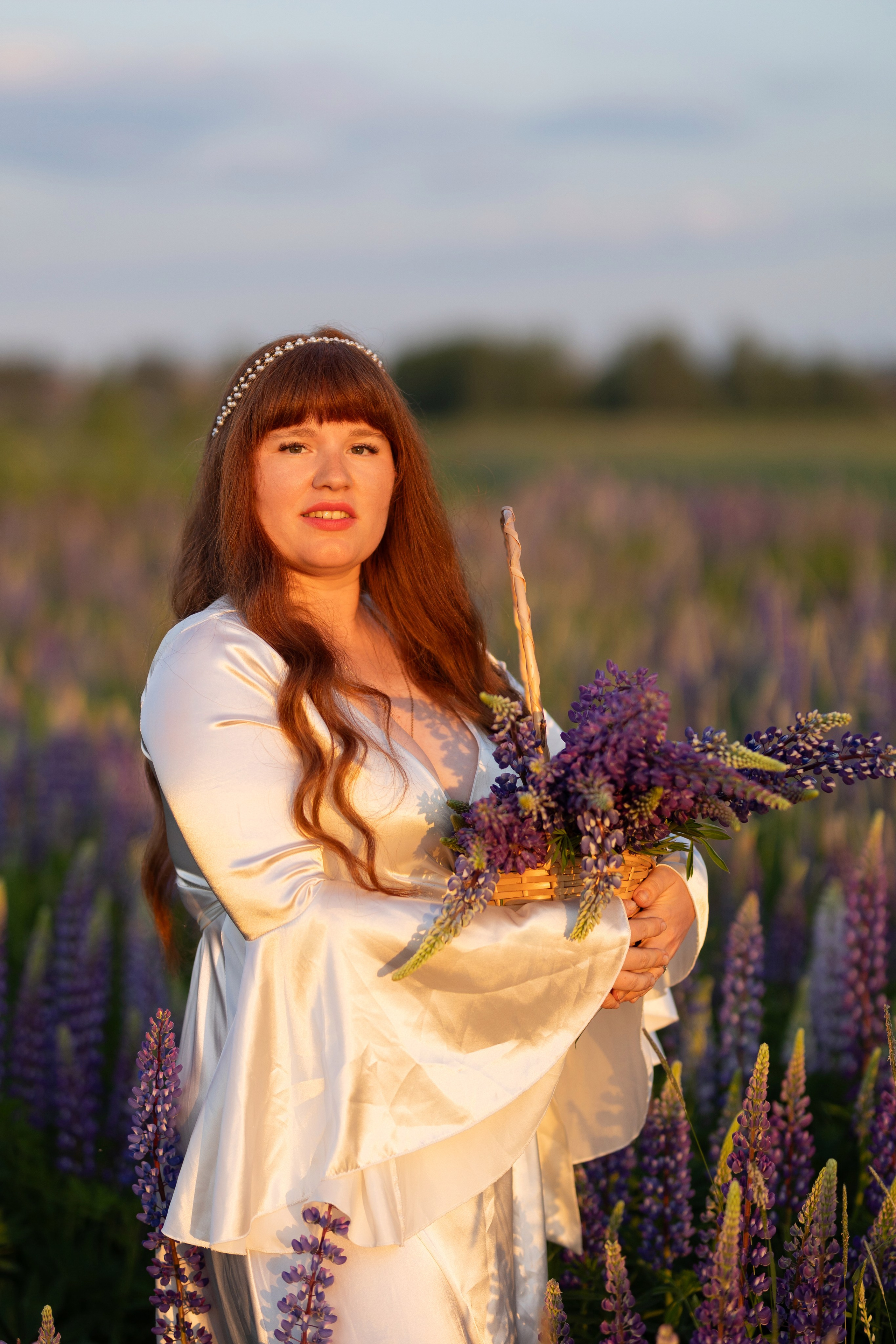 Фотосессия с люпинами. Семейный и свадебный фотограф в Санкт-Петербурге Татьяна Швыкова