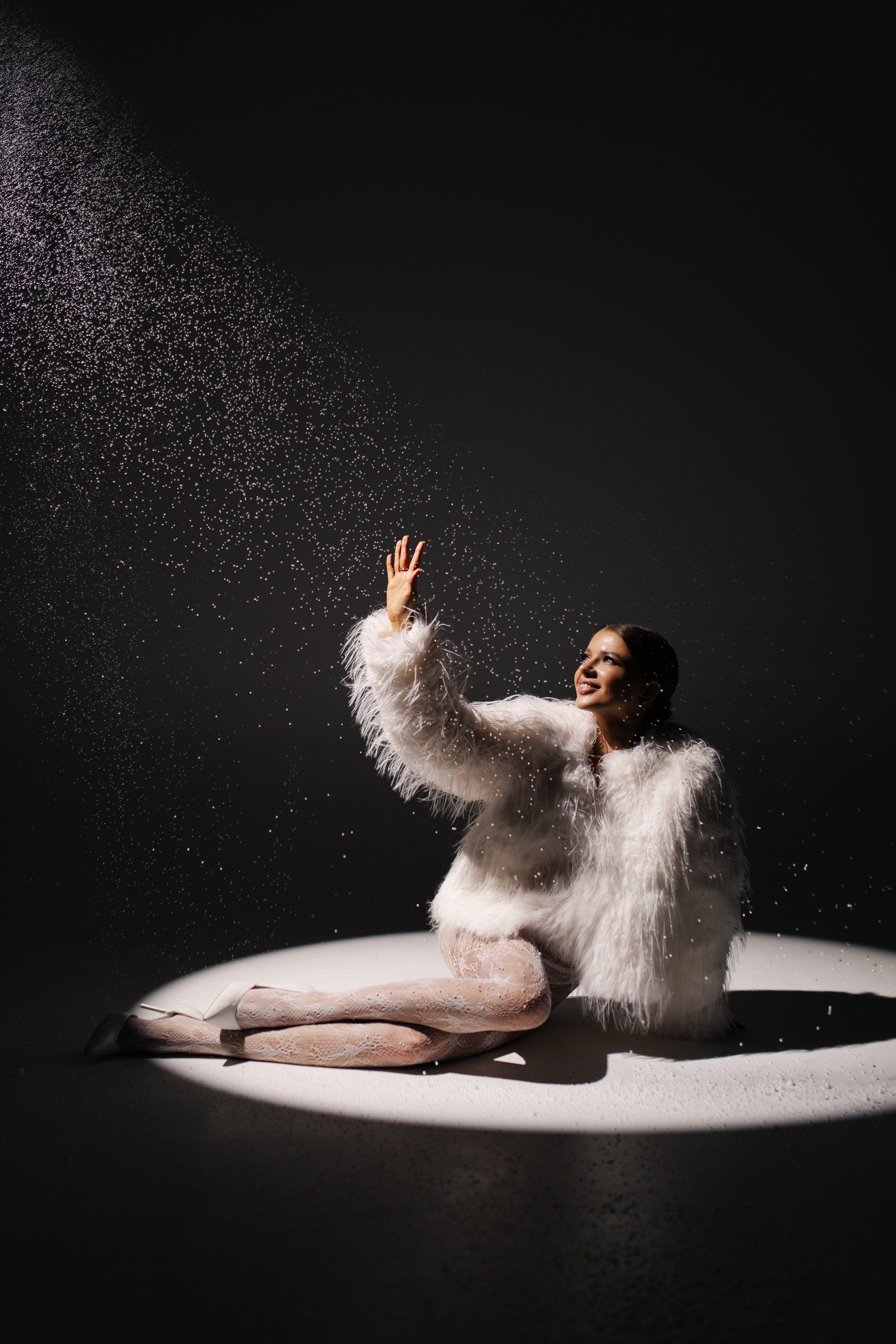 Вика/Снег. Брысина Алёна/ фотограф Петрозаводск, Карелия