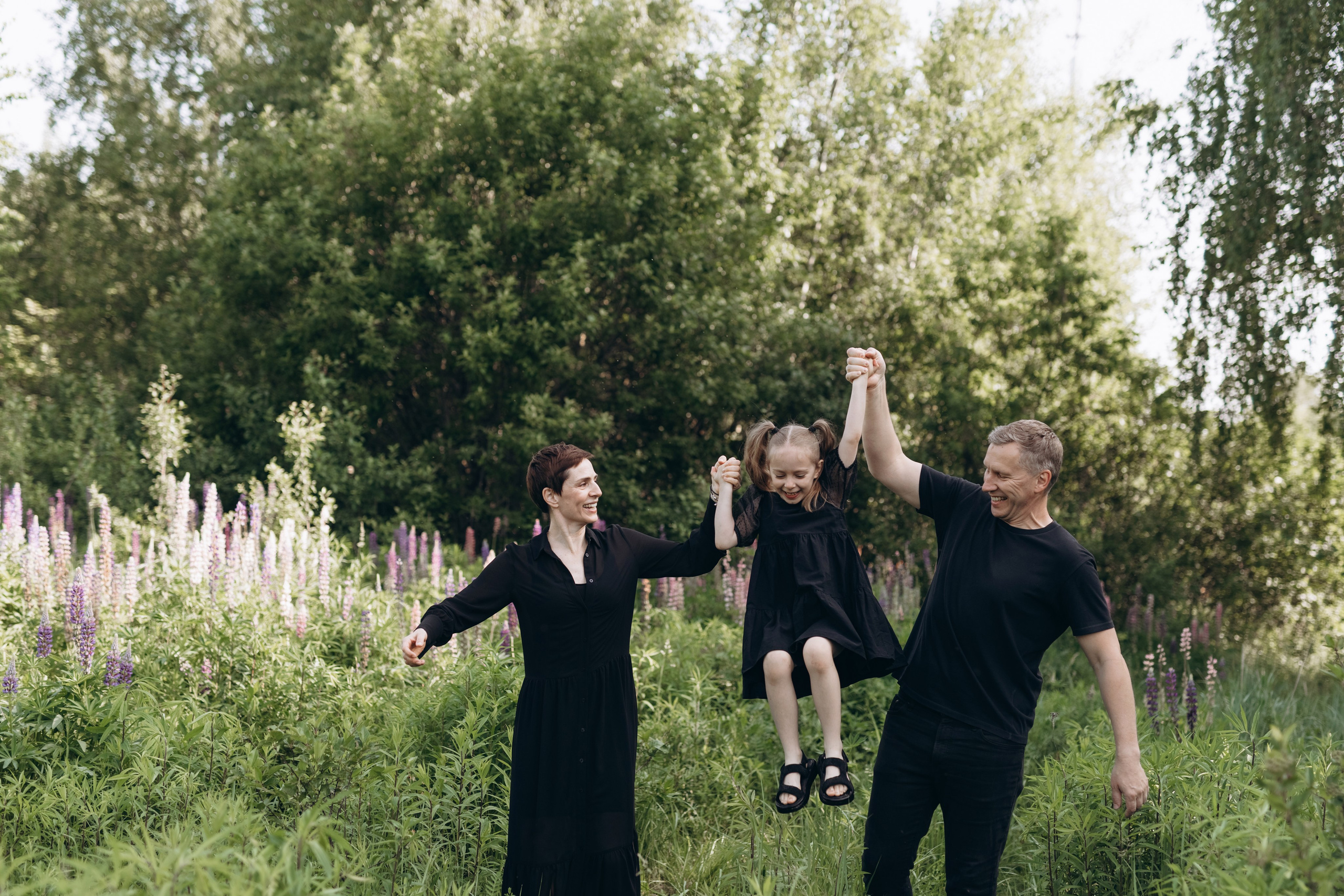 Паша, Женя, Маша. Фотограф Людмила Оюн