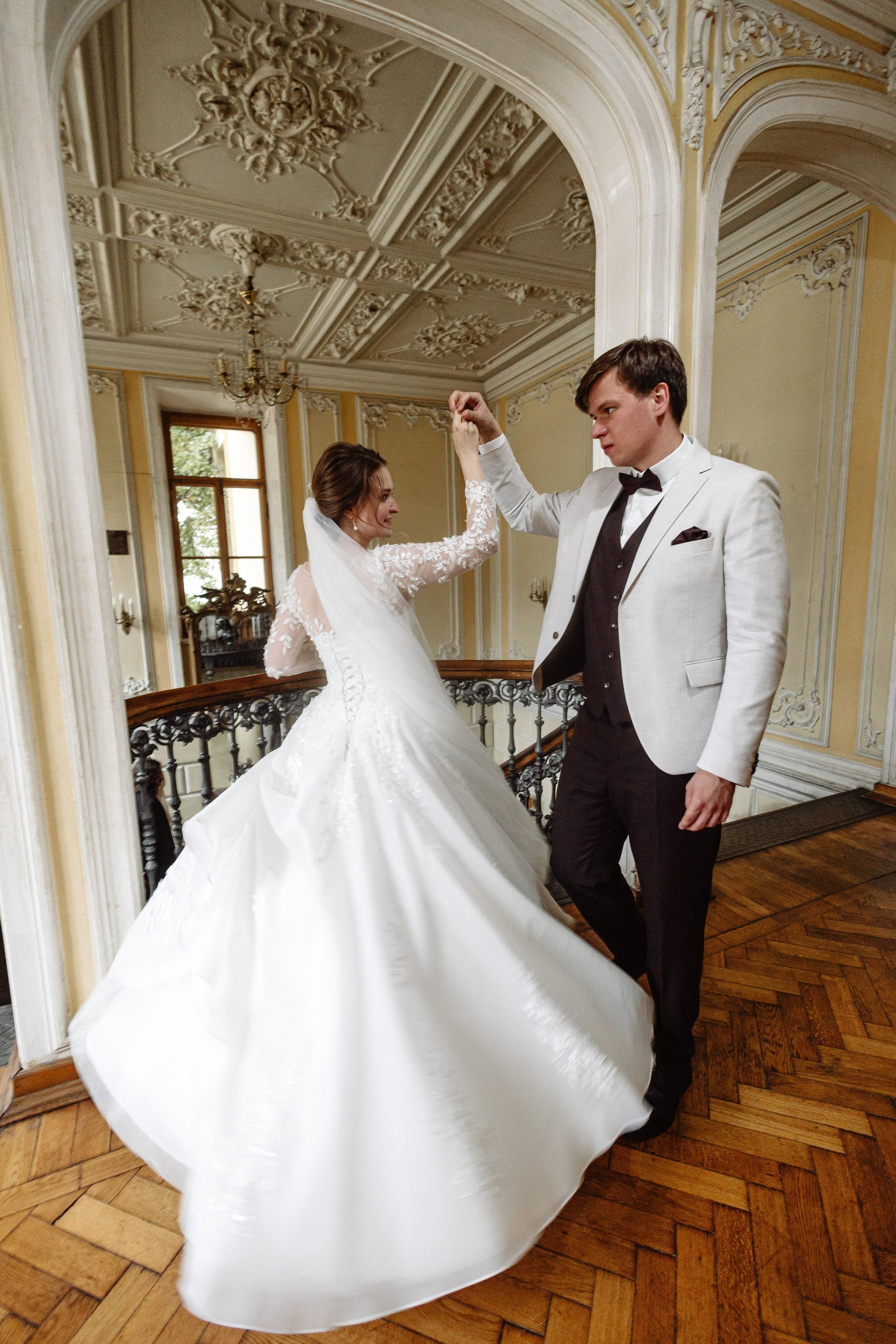 Библиотека имени Пушкина. Свадебный фотограф Маргарита Глумскова