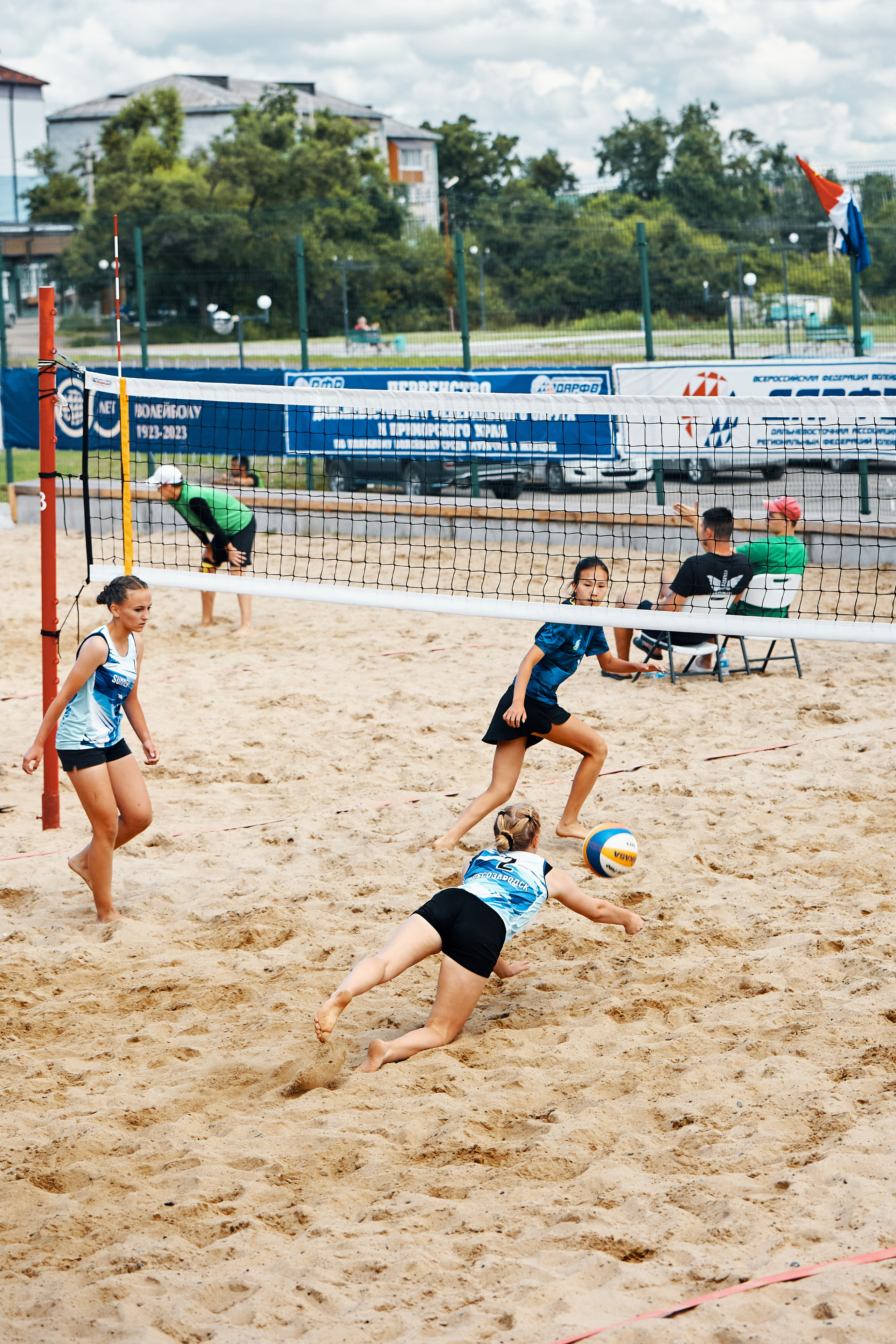 Один день соревнований по пляжному волейболу