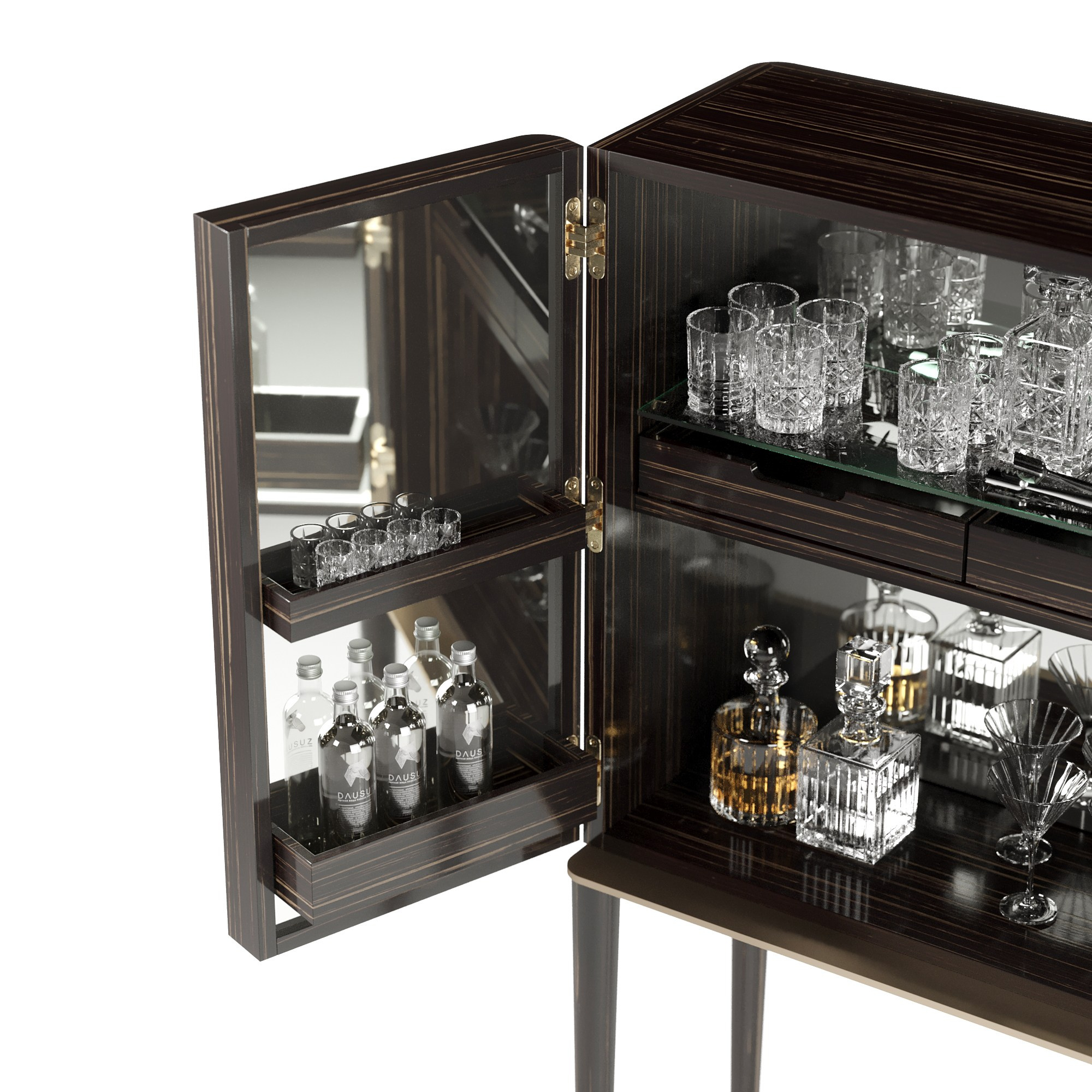 Мебель. 3D визуализация интерьера