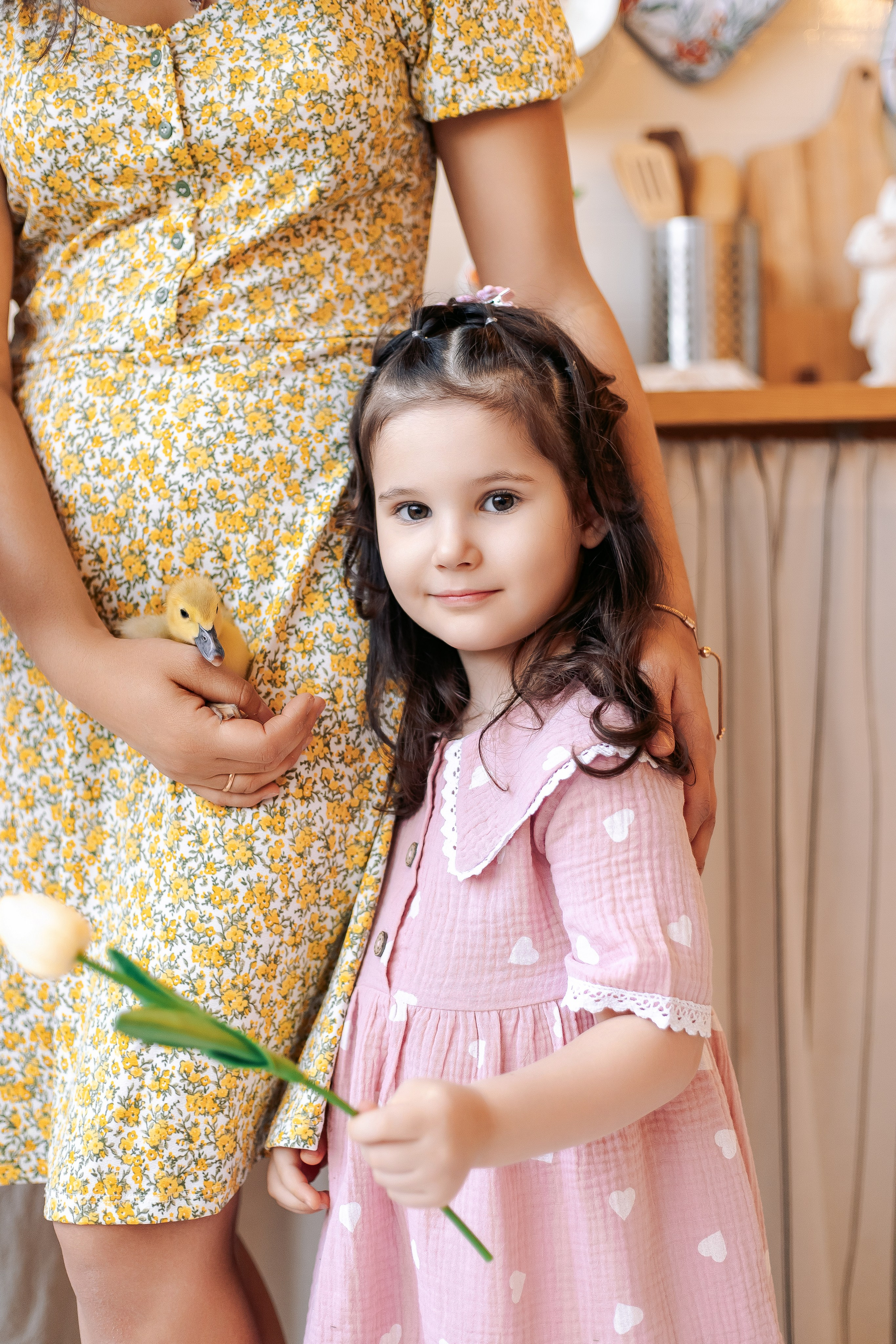 Пасхальная Фотосессия для Дарьи с утятами и кроликом. Фотограф в Санкт-Петербурге, Анна Скворцова