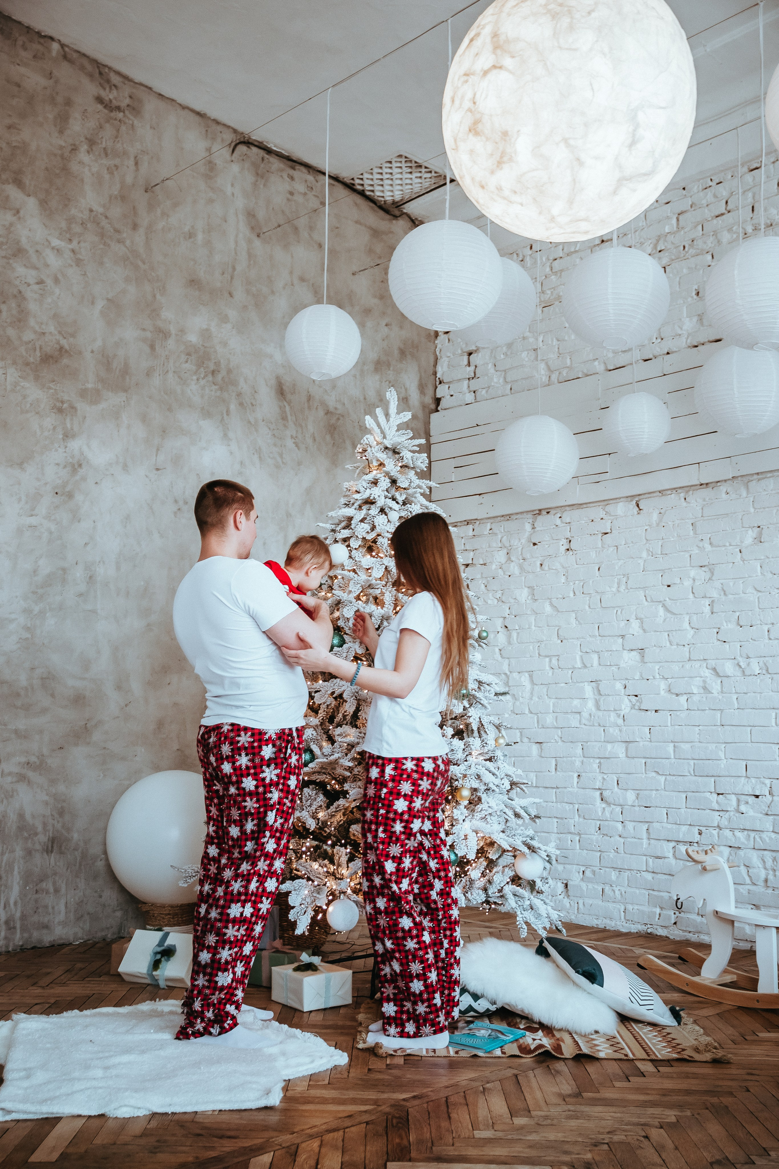 Новогодняя семейная фотосессия Кемерово