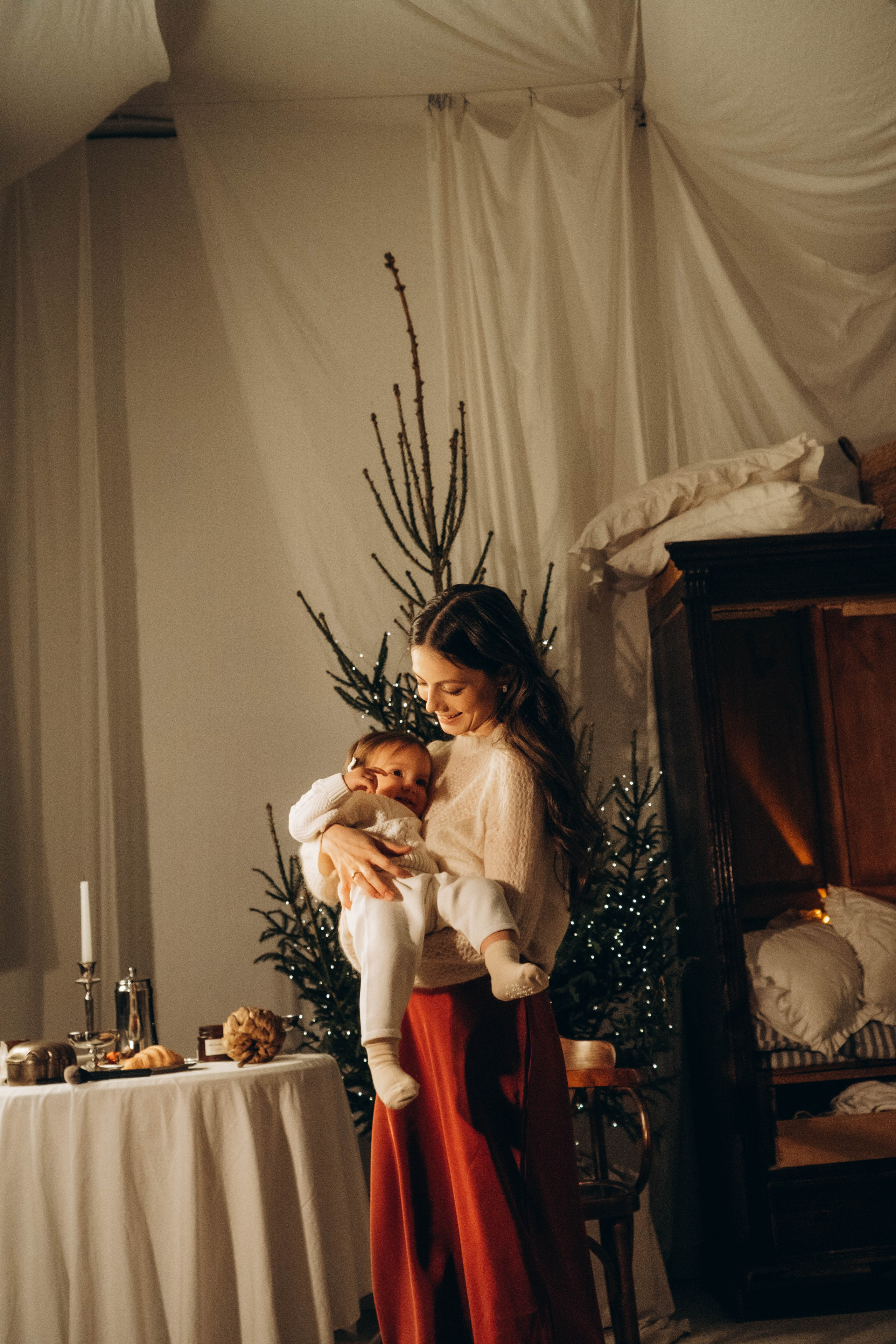 Анастасия и Мира. Студия «Мох». Фотограф Москва Валерия Веденина