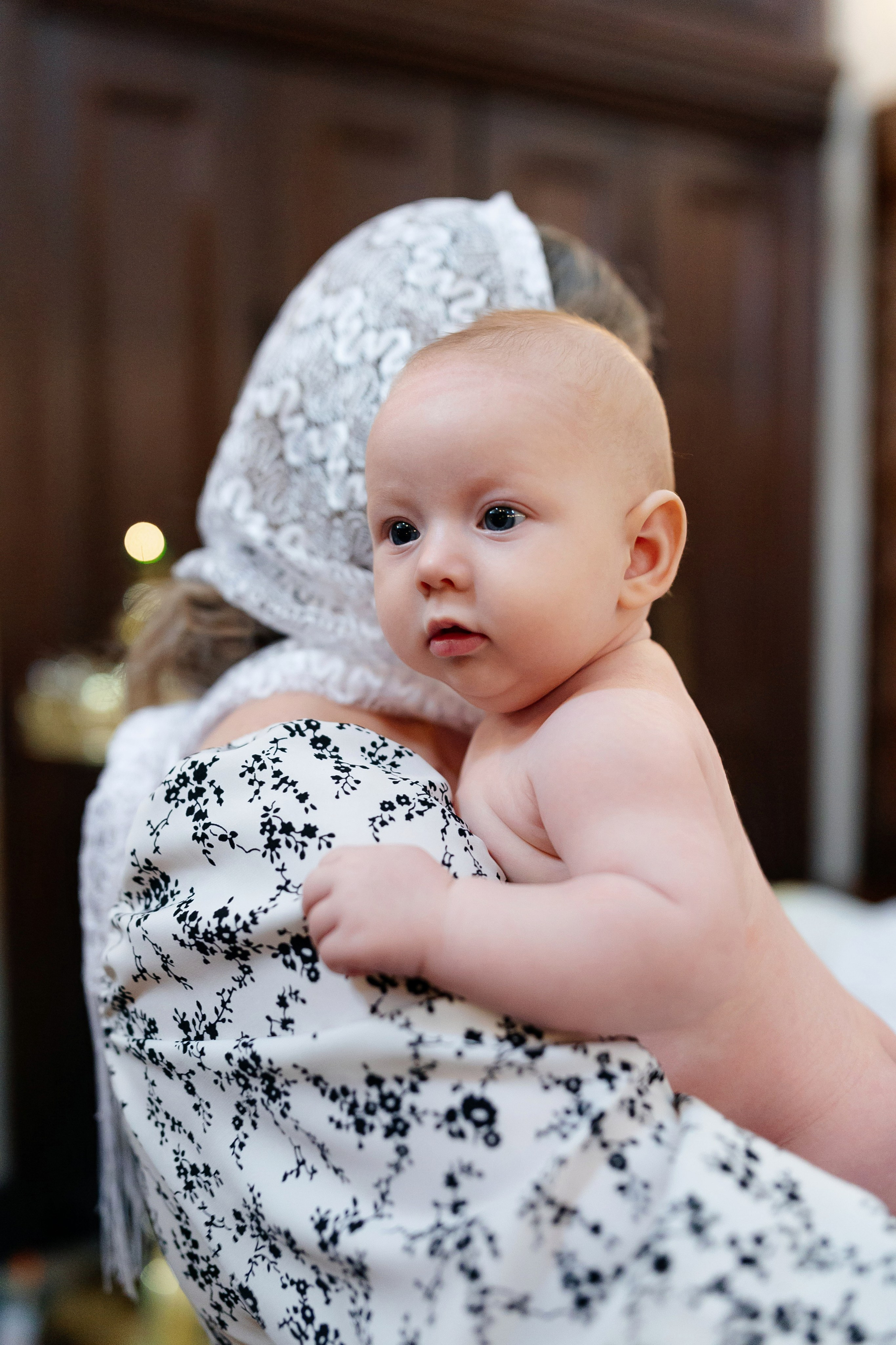 Крещение Анастасии. Семейный и детский фотограф в Москве Александра Мак