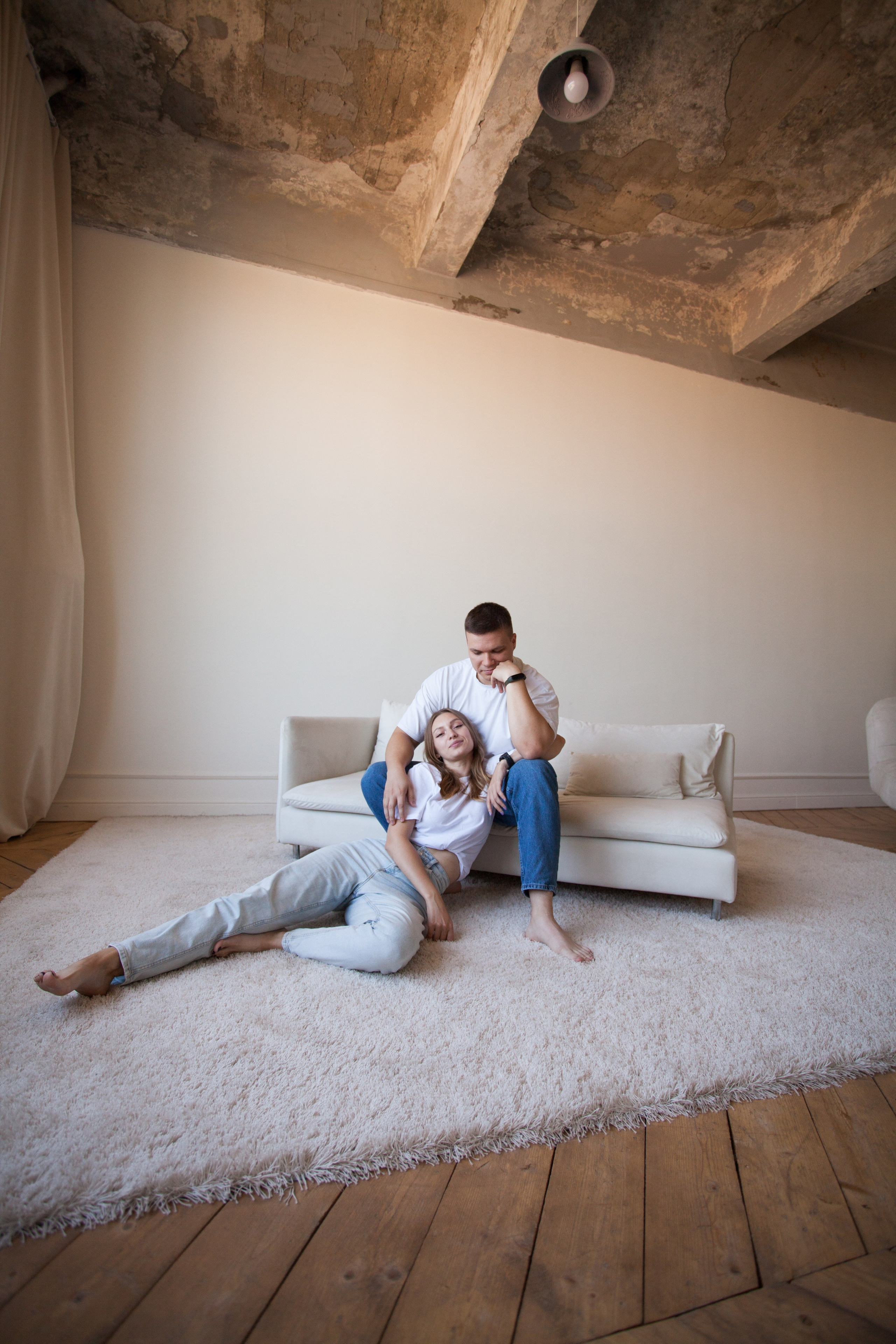 Женя и Кристина минимализм. Семейный и детский фотограф в Краснодаре Брусилова Марина